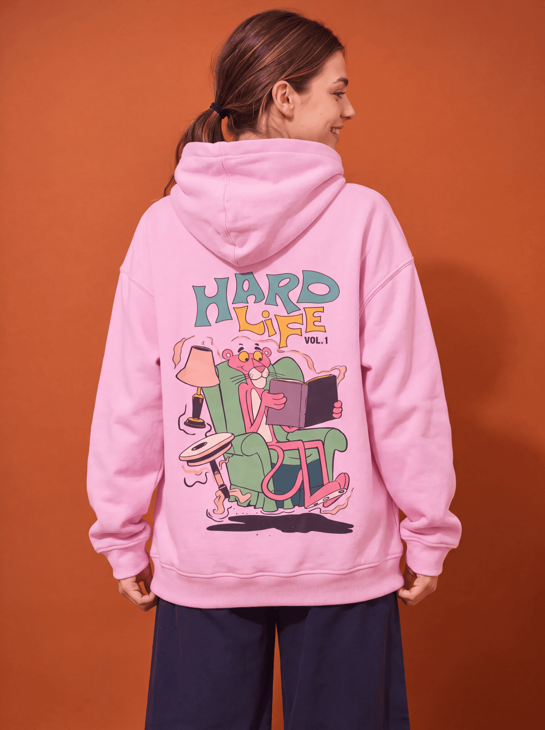 Hard Life Hoodie - Hippies TownHoodieHippies Town
