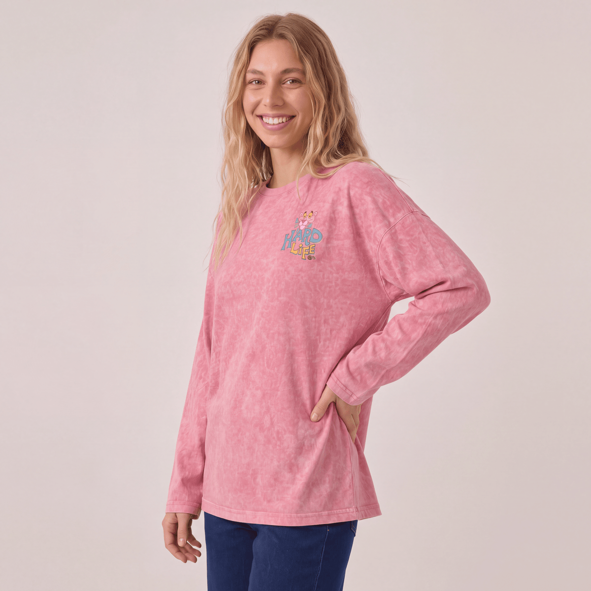 Hard Life Long Sleeves - Hippies TownT-shirtHippies Town