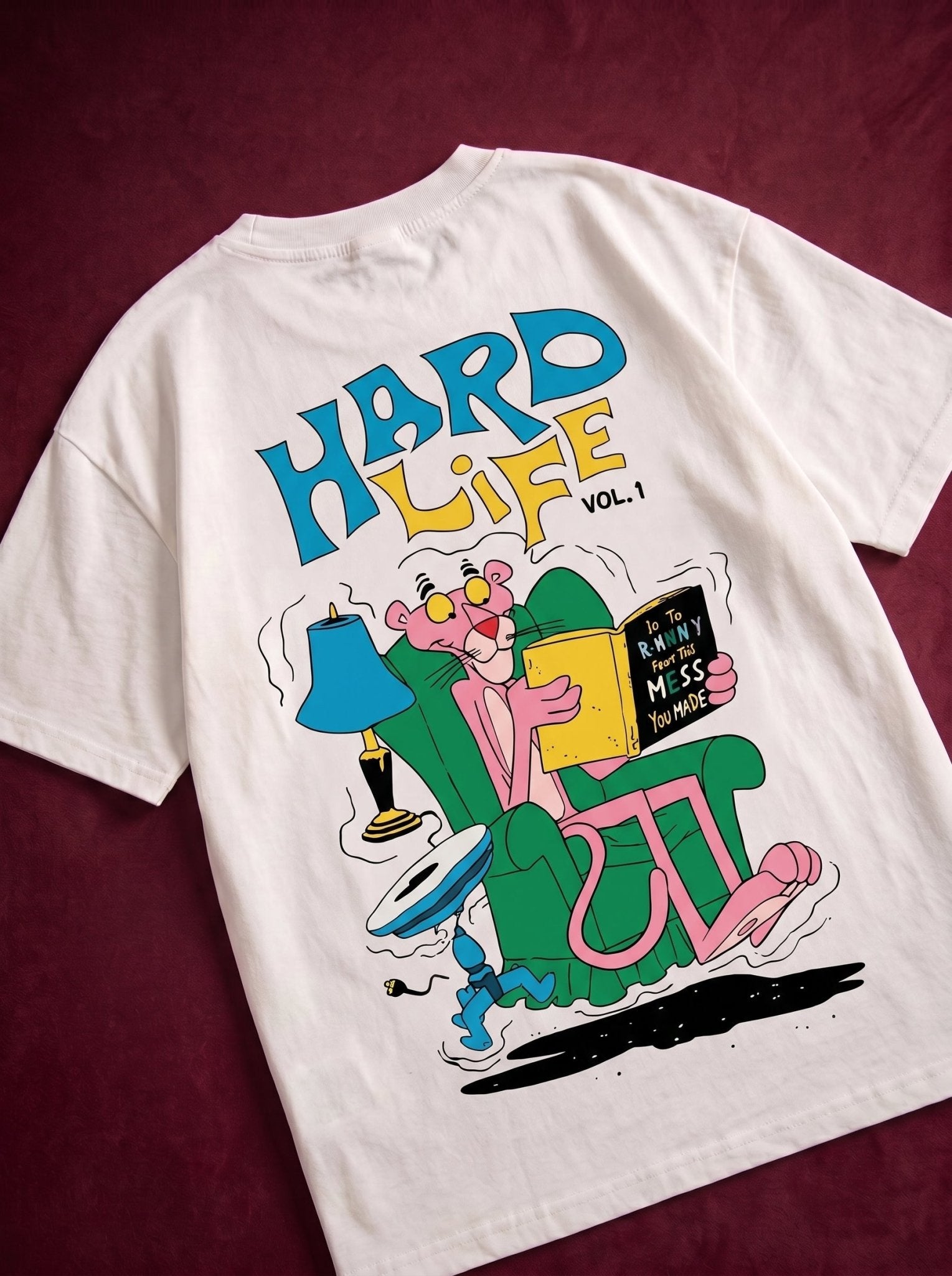 Hard Life T-Shirt - Hippies TownHippies Town