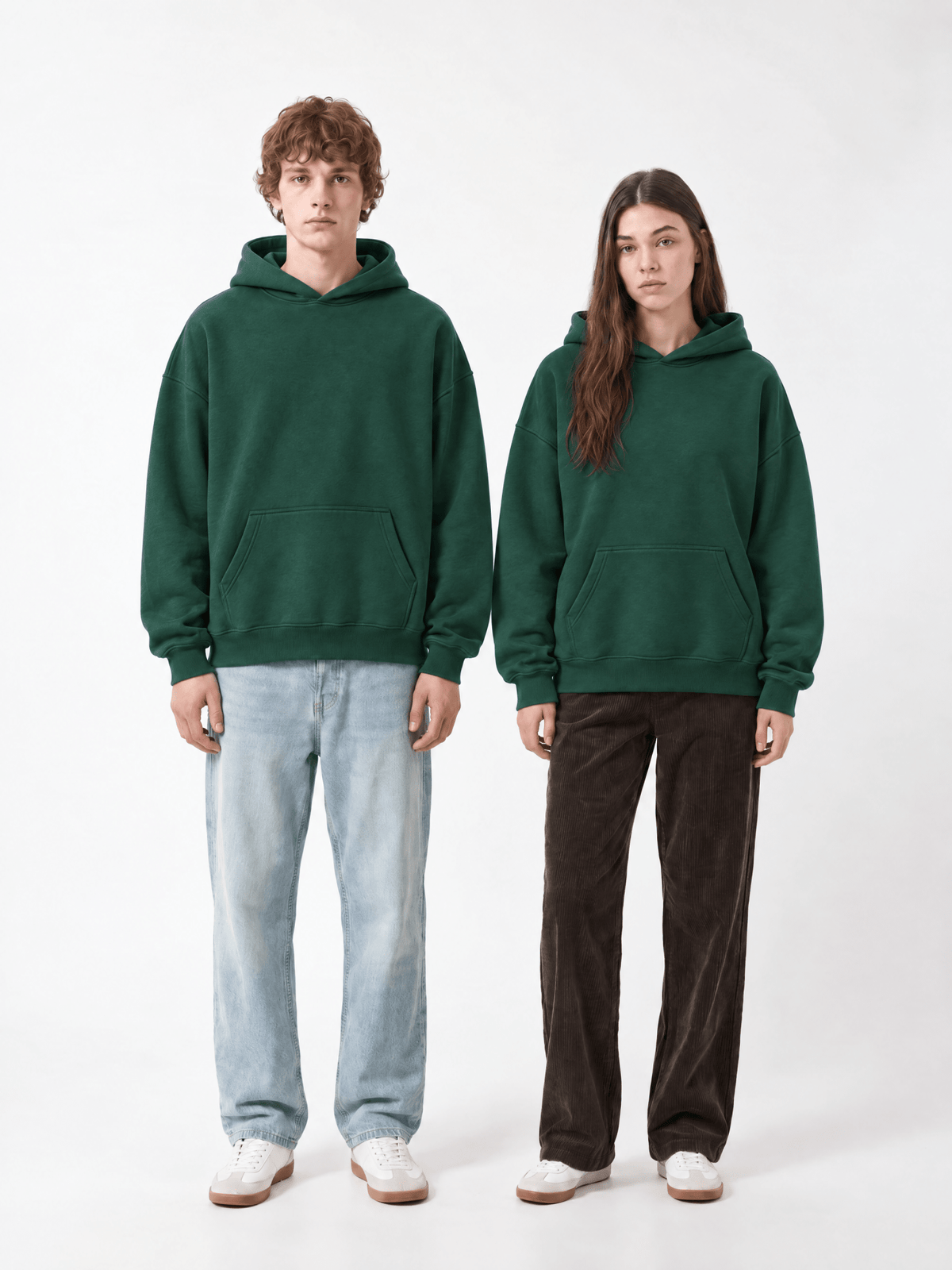 Hunter Green Hoodie - Hippies TownHoodieHippies Town