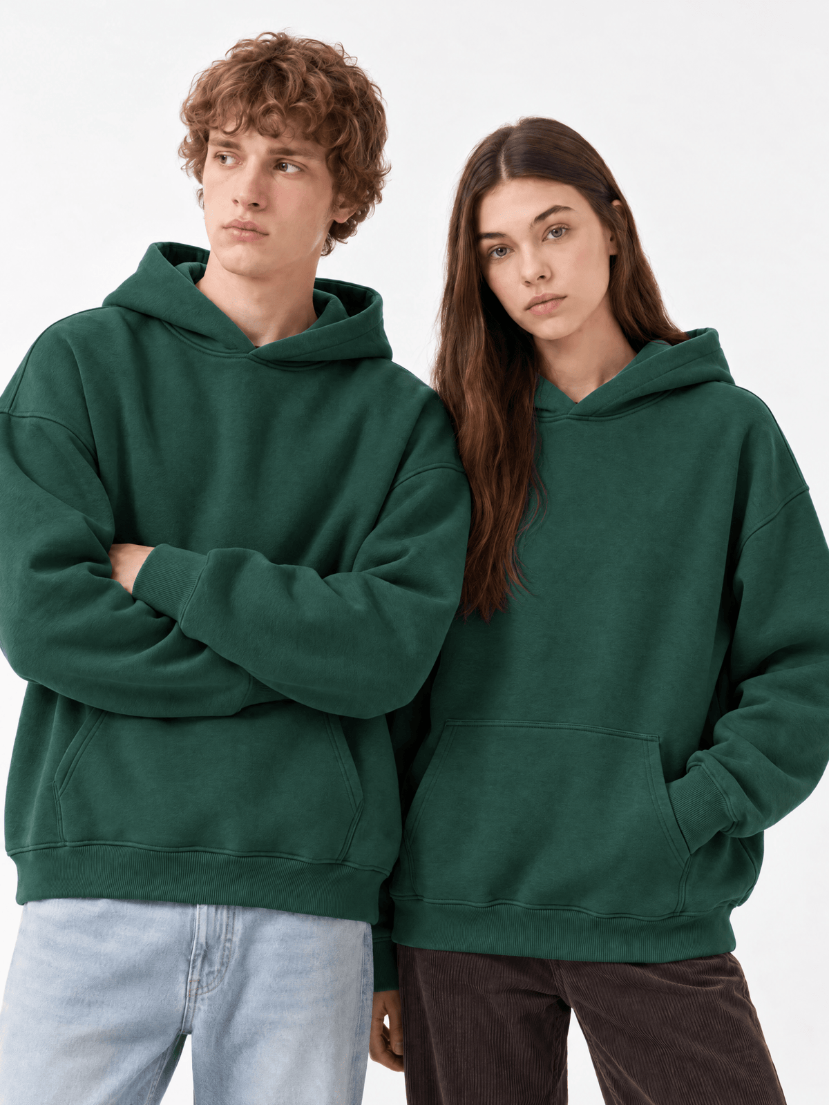 Hunter Green Hoodie - Hippies TownHoodieHippies Town