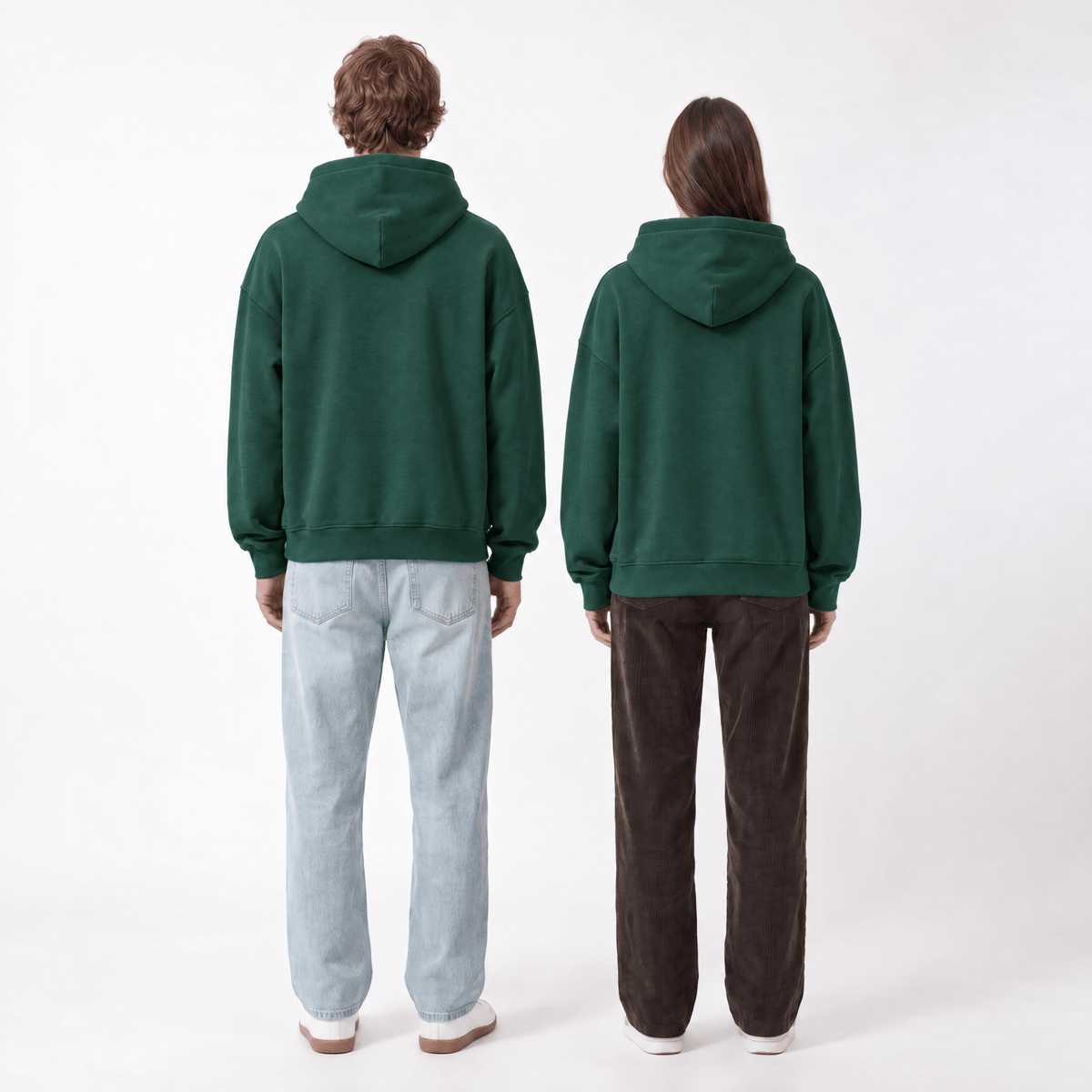 Hunter Green Hoodie - Hippies TownHoodieHippies Town