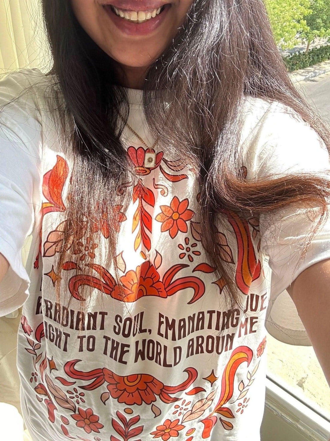 Iam Radiant Soul T-Shirt ( L ) - Hippies TownT-shirtHippies Town