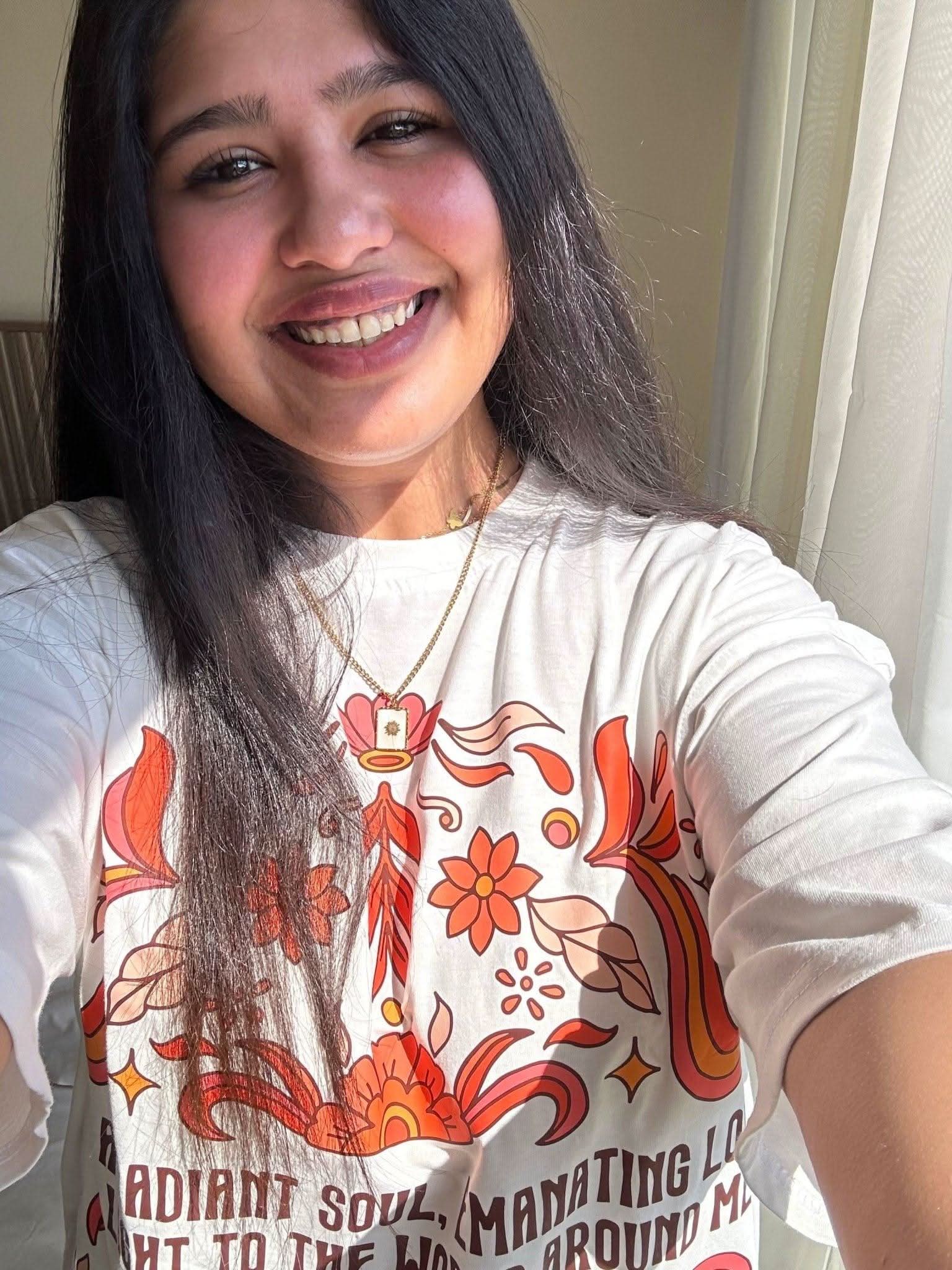 Iam Radiant Soul T-Shirt ( L ) - Hippies TownT-shirtHippies Town