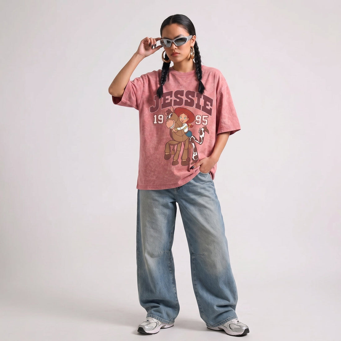 Jessie Story Washed T-Shirts - Hippies TownT-shirtHippies Town