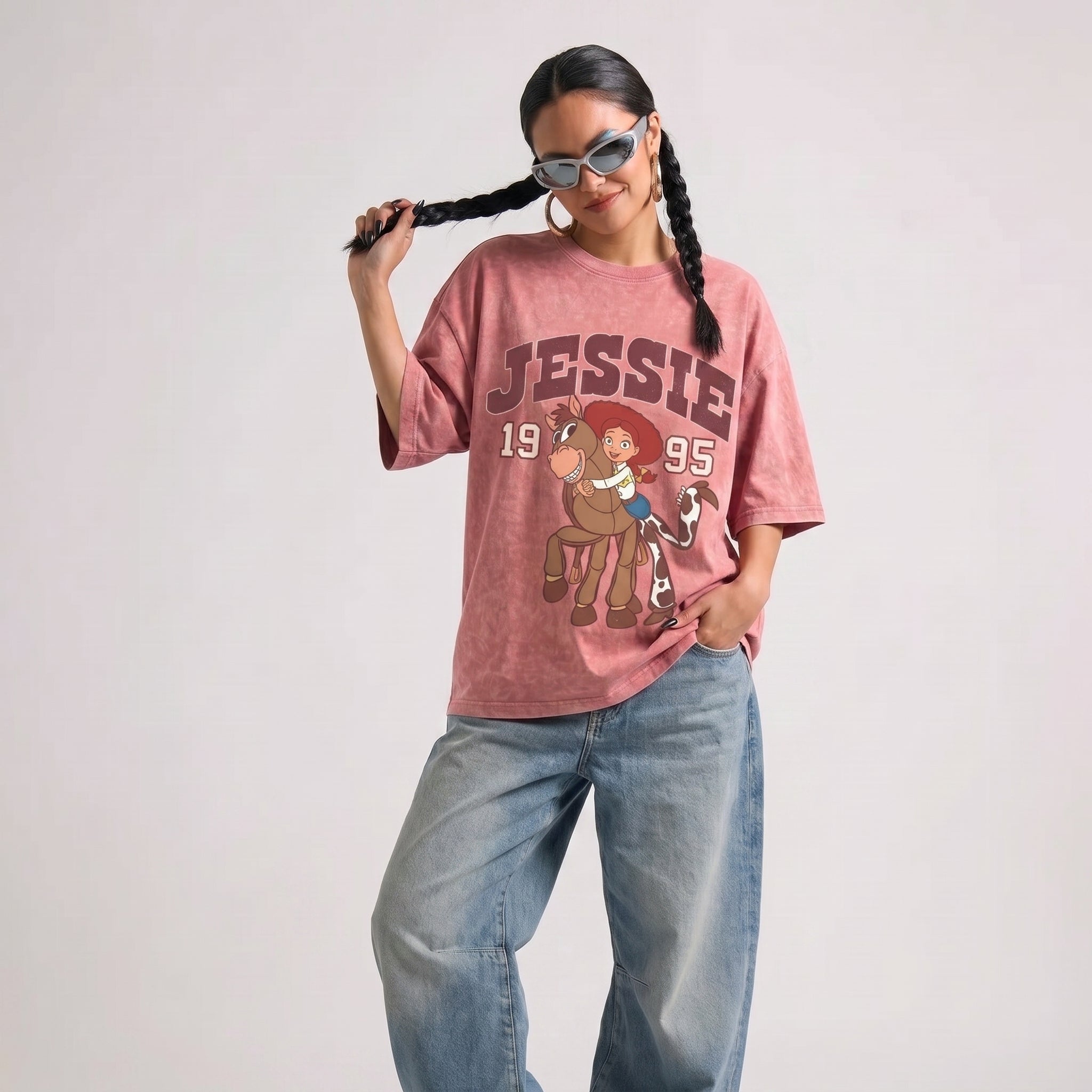Jessie Story Washed T-Shirts - Hippies TownT-shirtHippies Town
