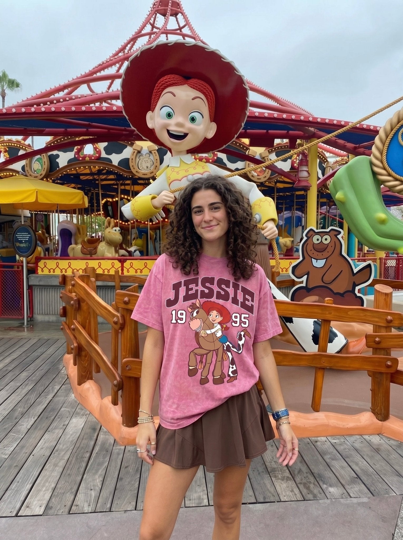 Jessie Story Washed T-Shirts - Hippies TownT-shirtHippies Town