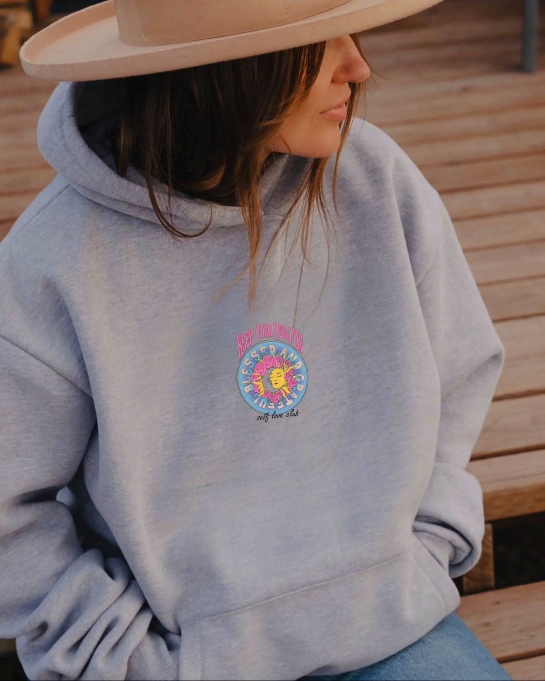 Keep Your Head Up Hoodie - Hippies TownHoodieHippies Town