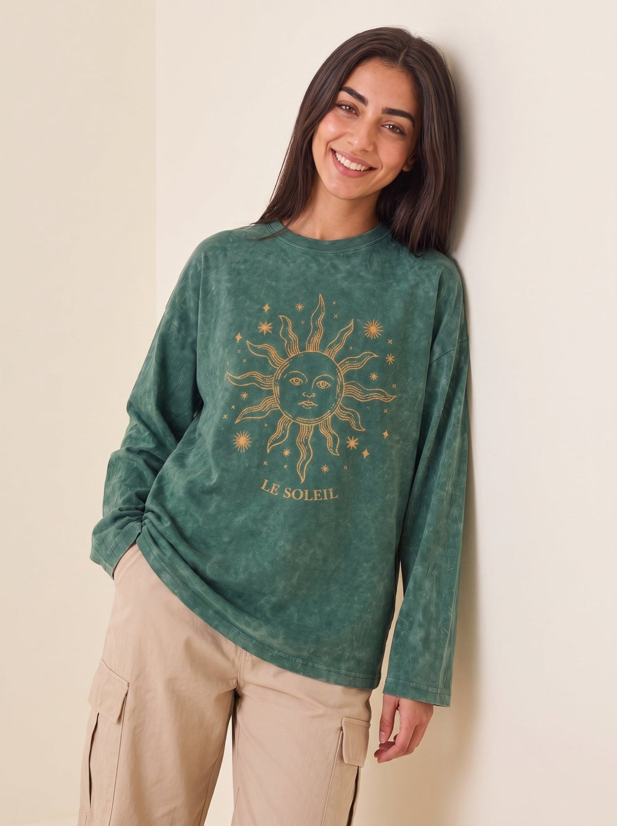 Le Soleil Long Sleeves - Hippies TownT-shirtHippies Town