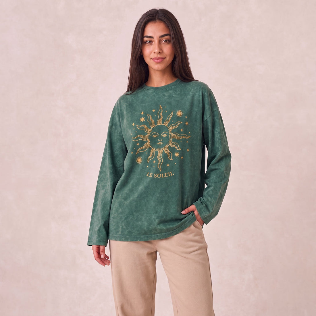 Le Soleil Long Sleeves - Hippies TownT-shirtHippies Town