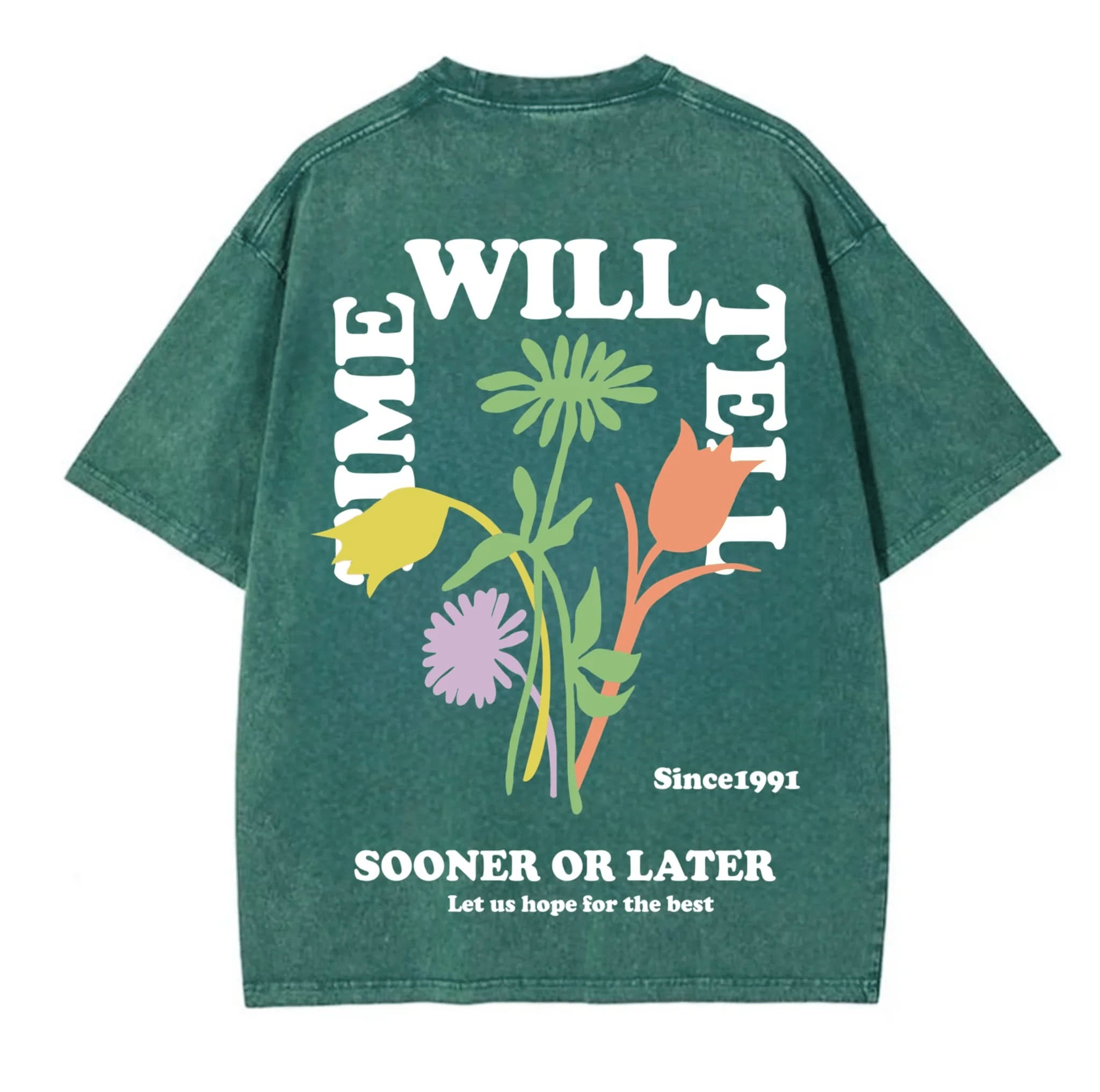 Let Us Hope Acid Washed T-Shirt - Hippies TownT-shirtHippies Town