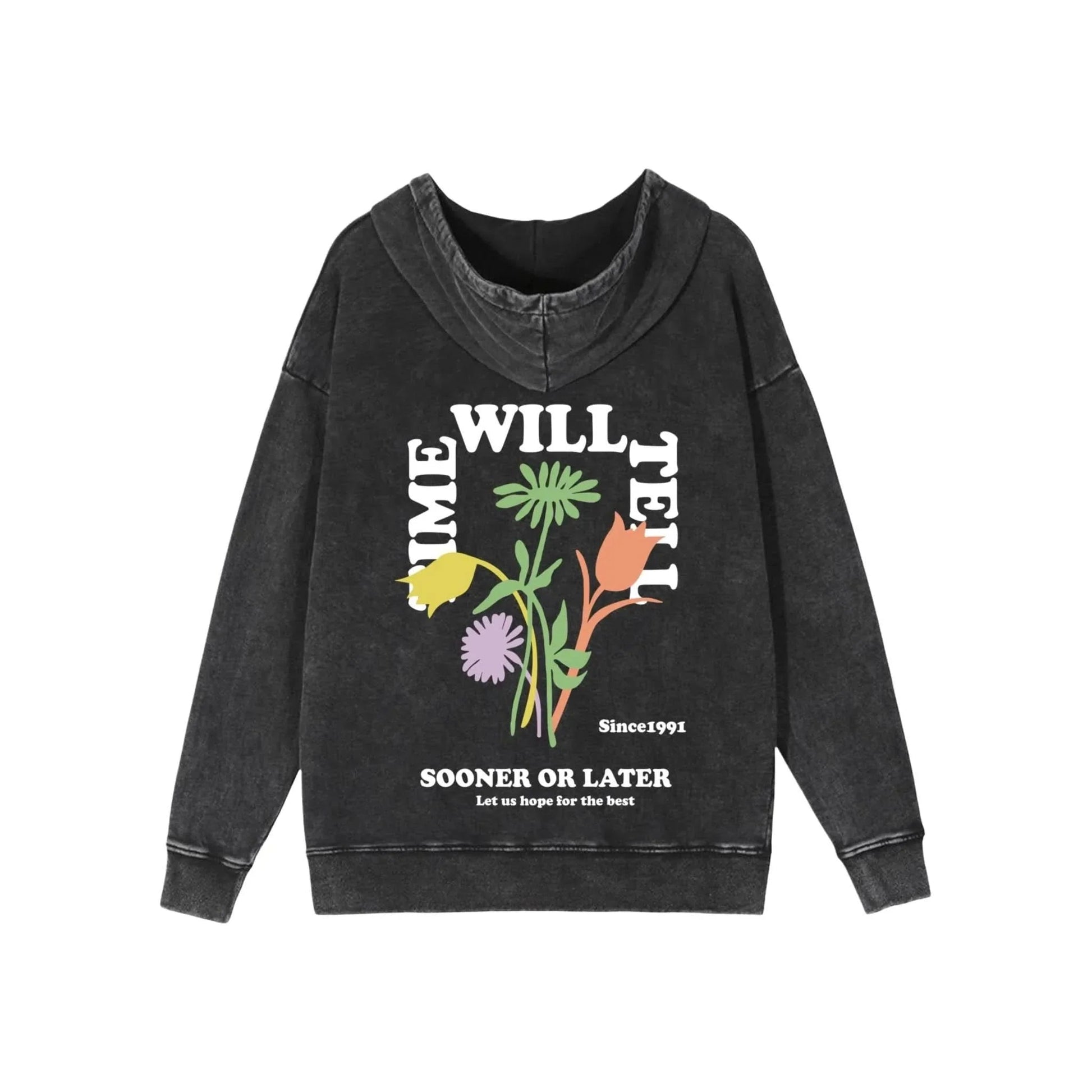 Let Us Hope Washed Hoodiee - Hippies TownHoodieHippies Town
