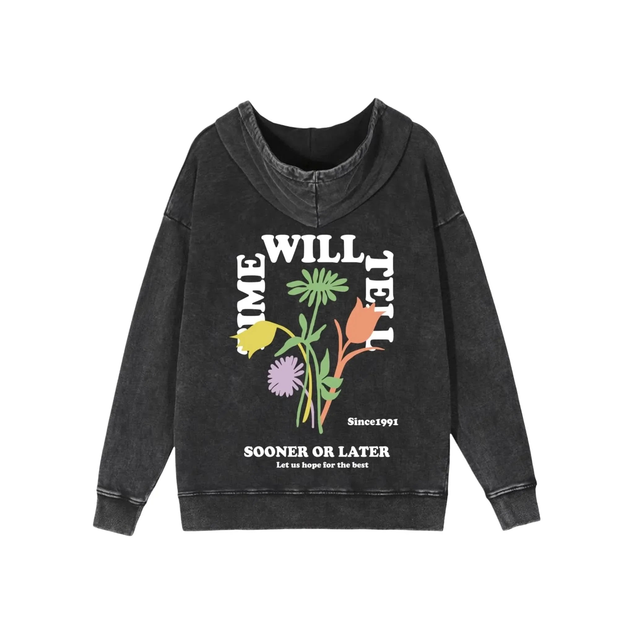 Let Us Hope Washed Hoodiee - Hippies TownHoodieHippies Town