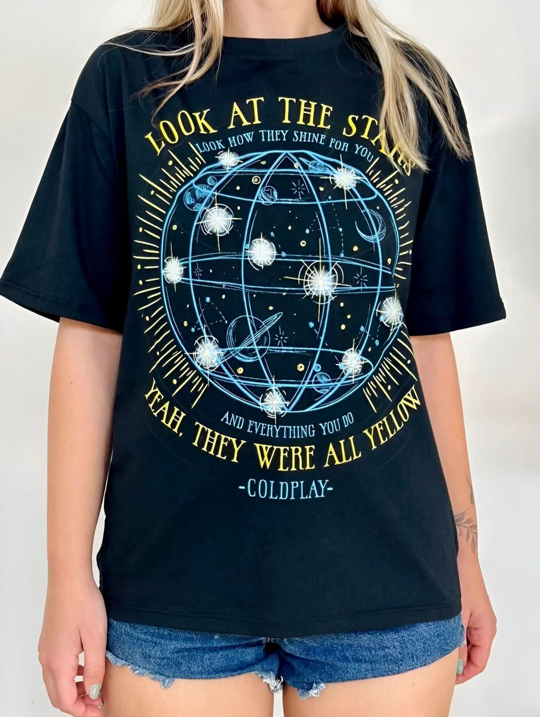 Look At The Stars ( S ) - Hippies TownT-shirtHippies Town