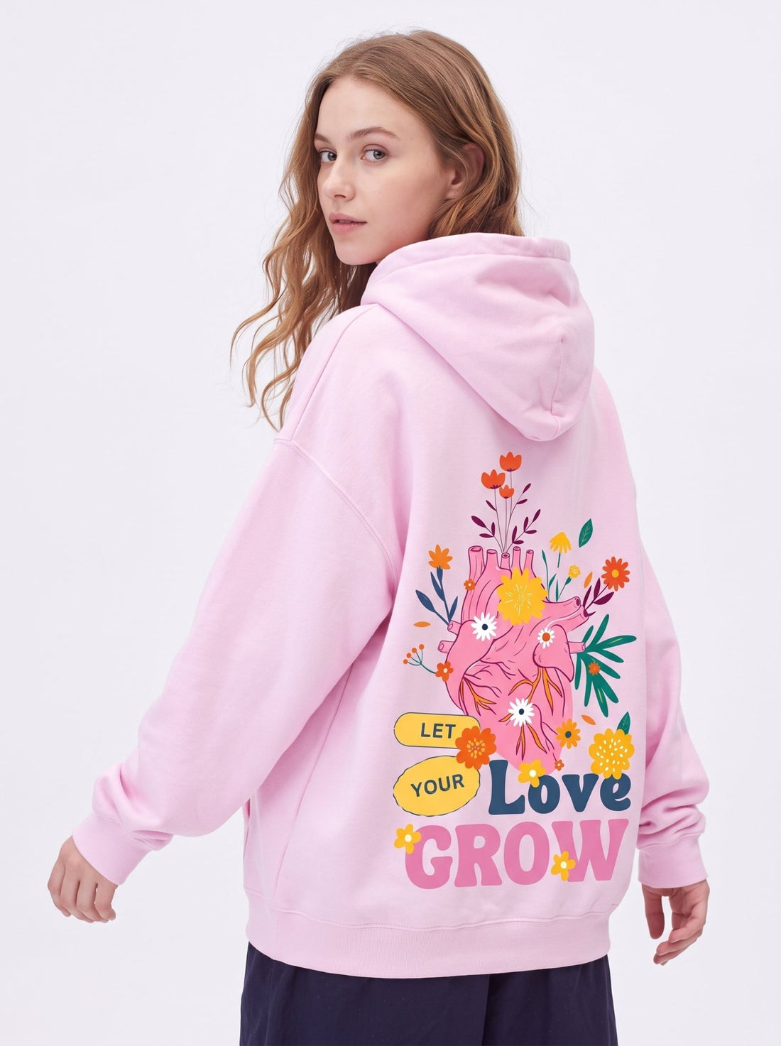 Love Grow Hoodie - Hippies TownHoodieHippies Town