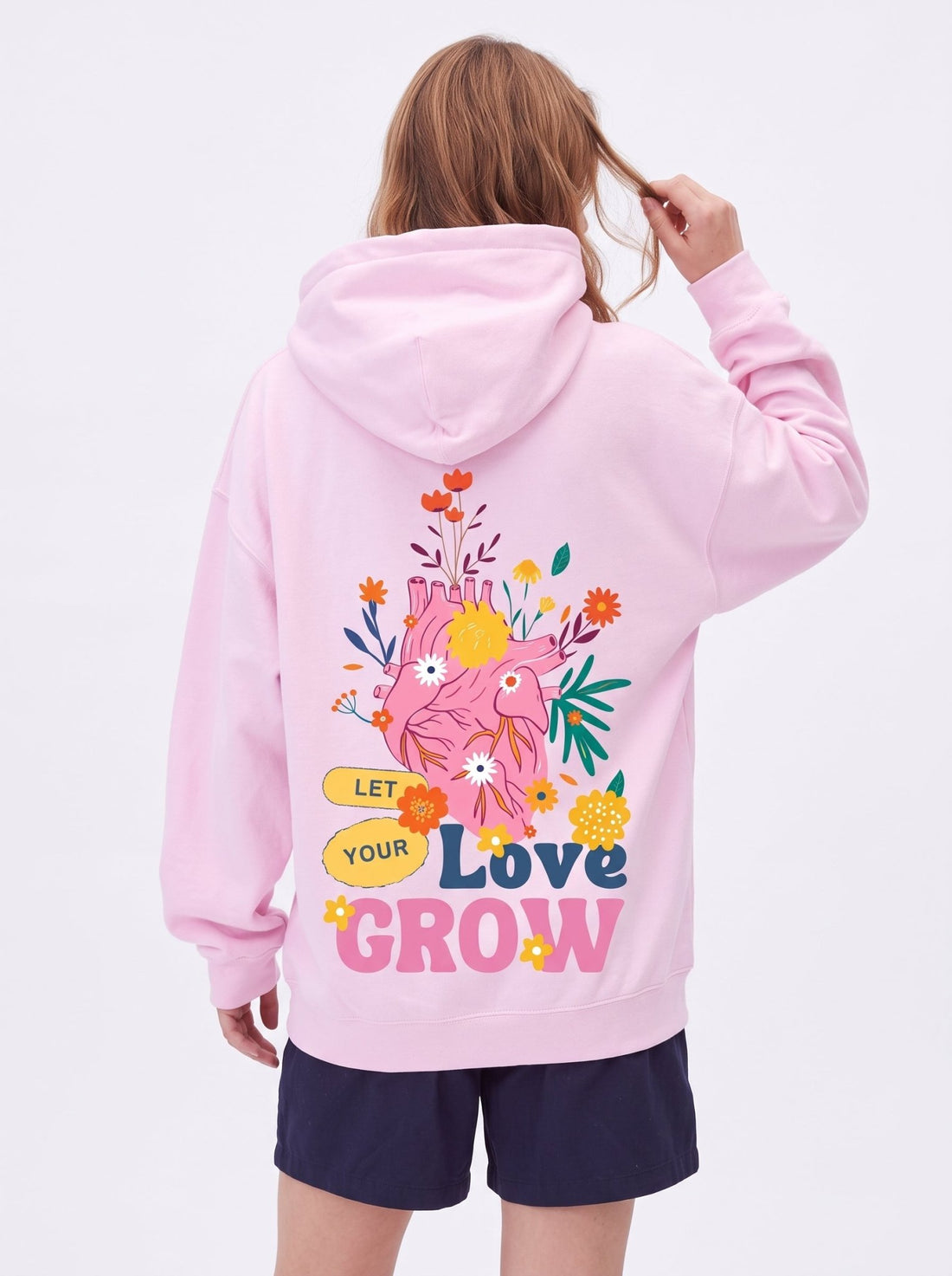 Love Grow Hoodie - Hippies TownHoodieHippies Town