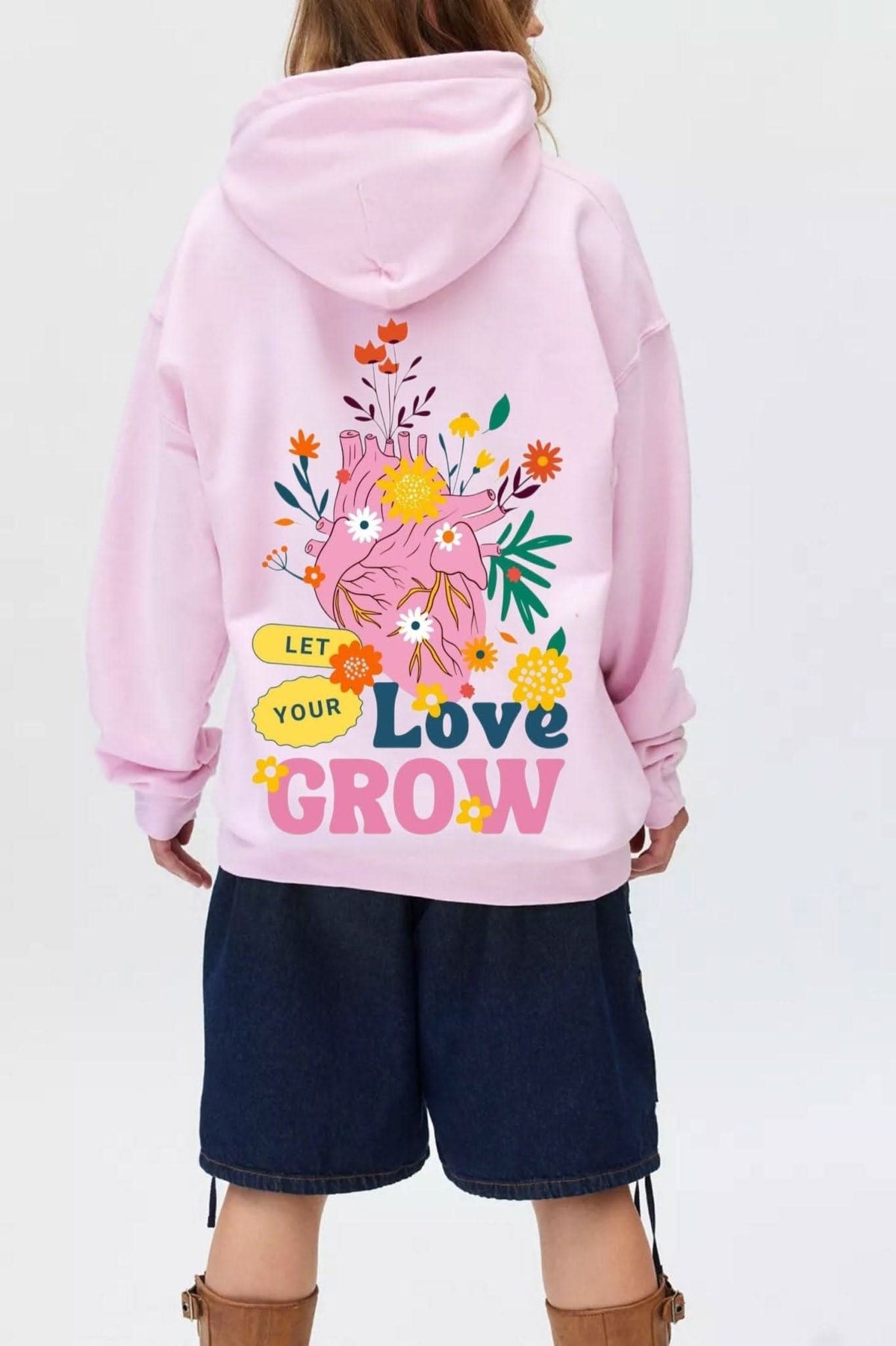 Love Grow Hoodie - Hippies TownHoodieHippies Town