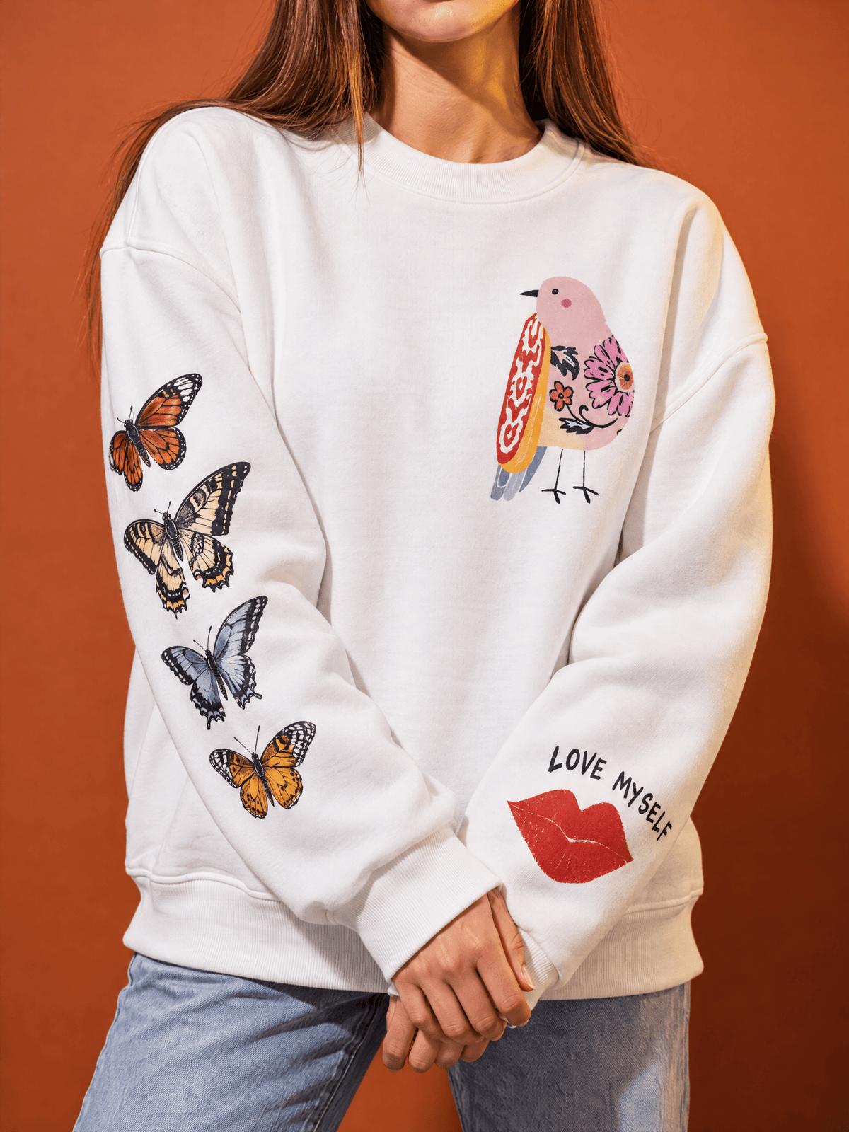 Love Yourself Crewneck - Hippies TownCrewneckHippies Town