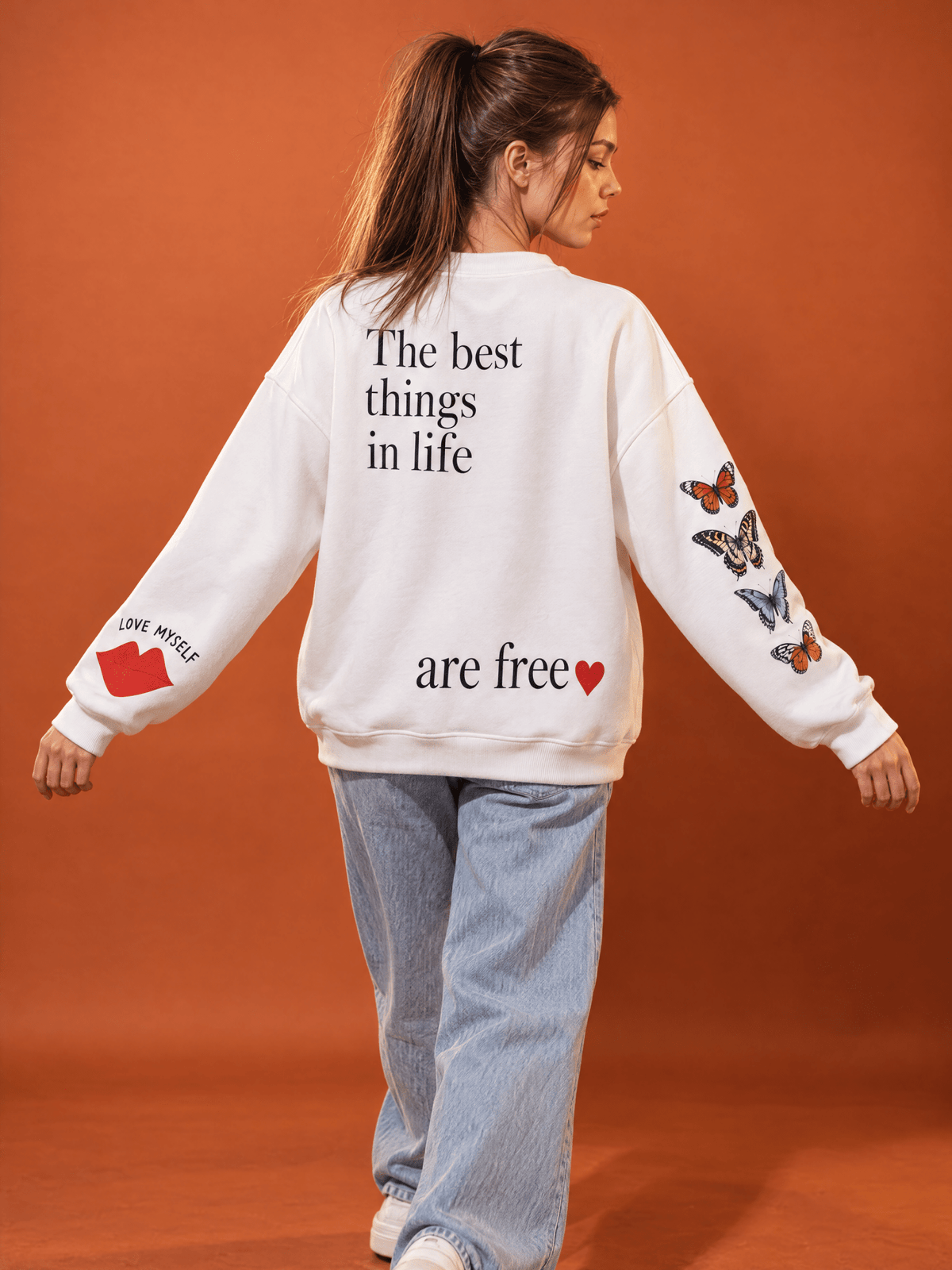 Love Yourself Crewneck - Hippies TownCrewneckHippies Town