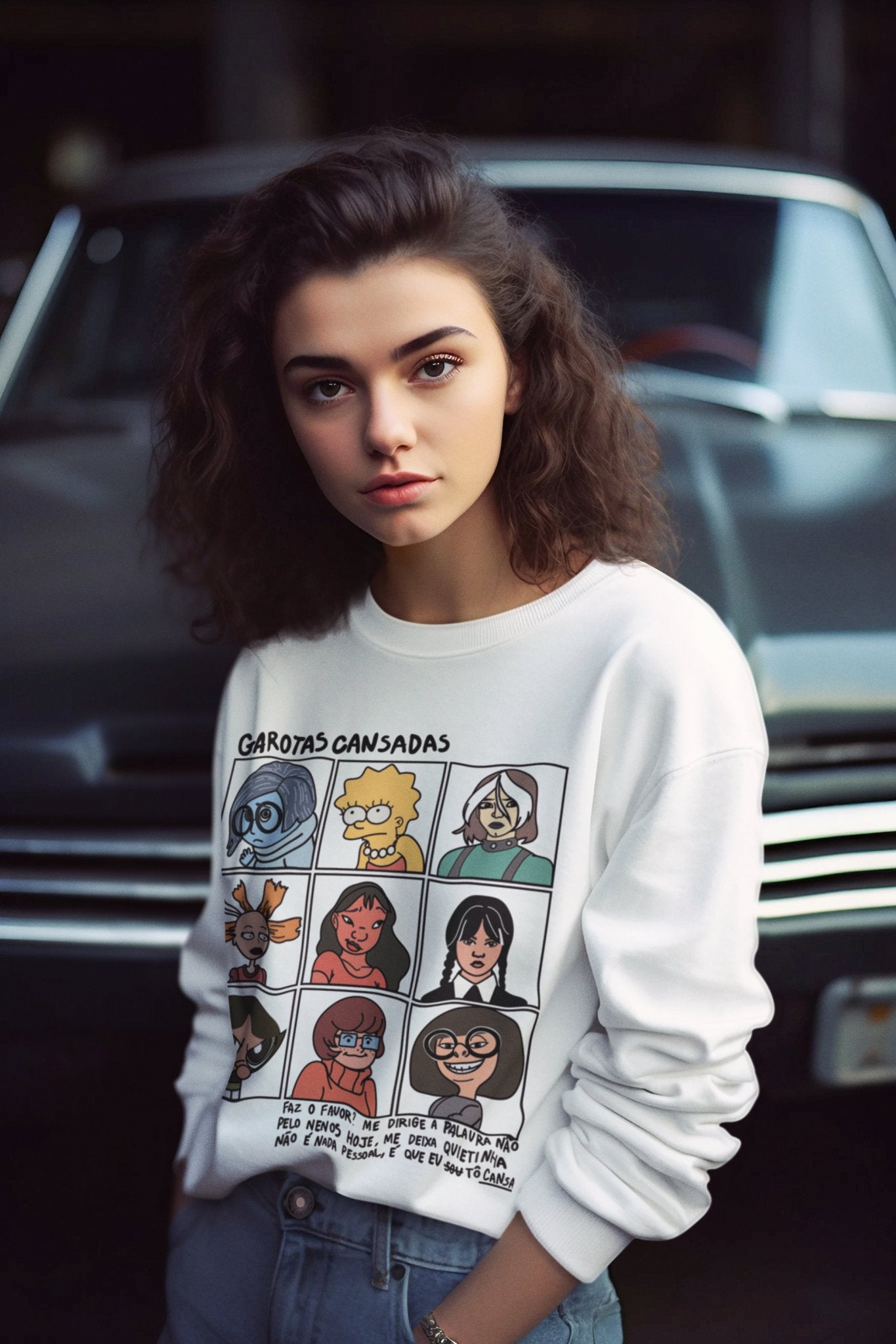 Art Collage Crewneck - Hippies TownCrewneckHippies Town