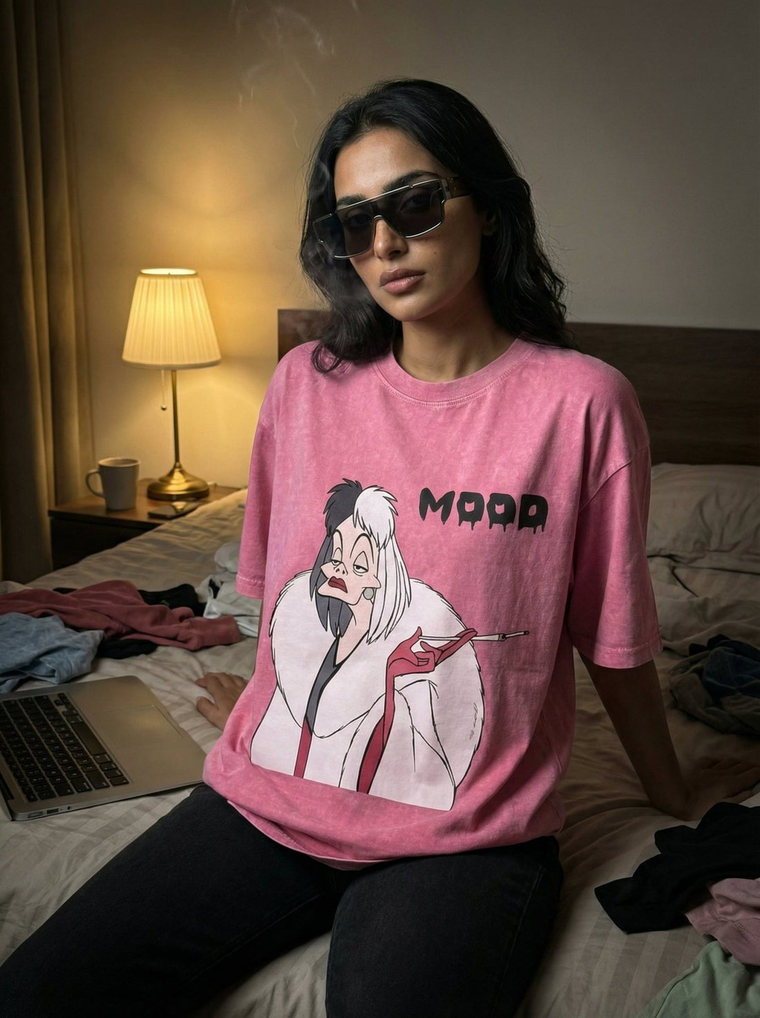 Moods Washed T-Shirt - Hippies TownHippies Town