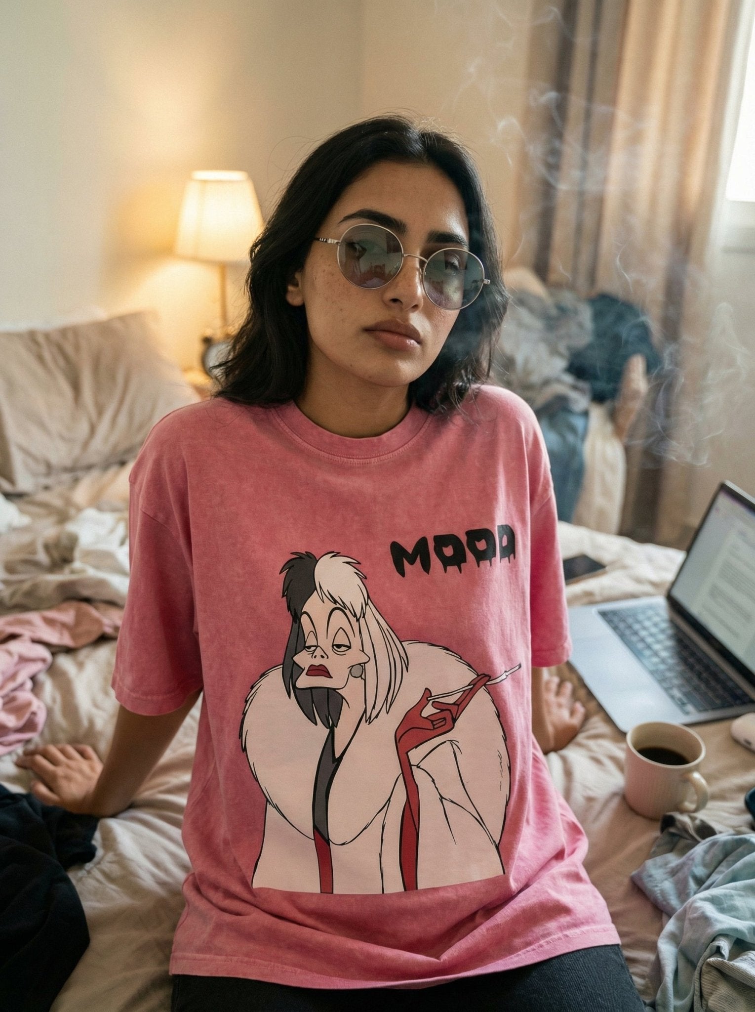 Moods Washed T-Shirt - Hippies TownHippies Town