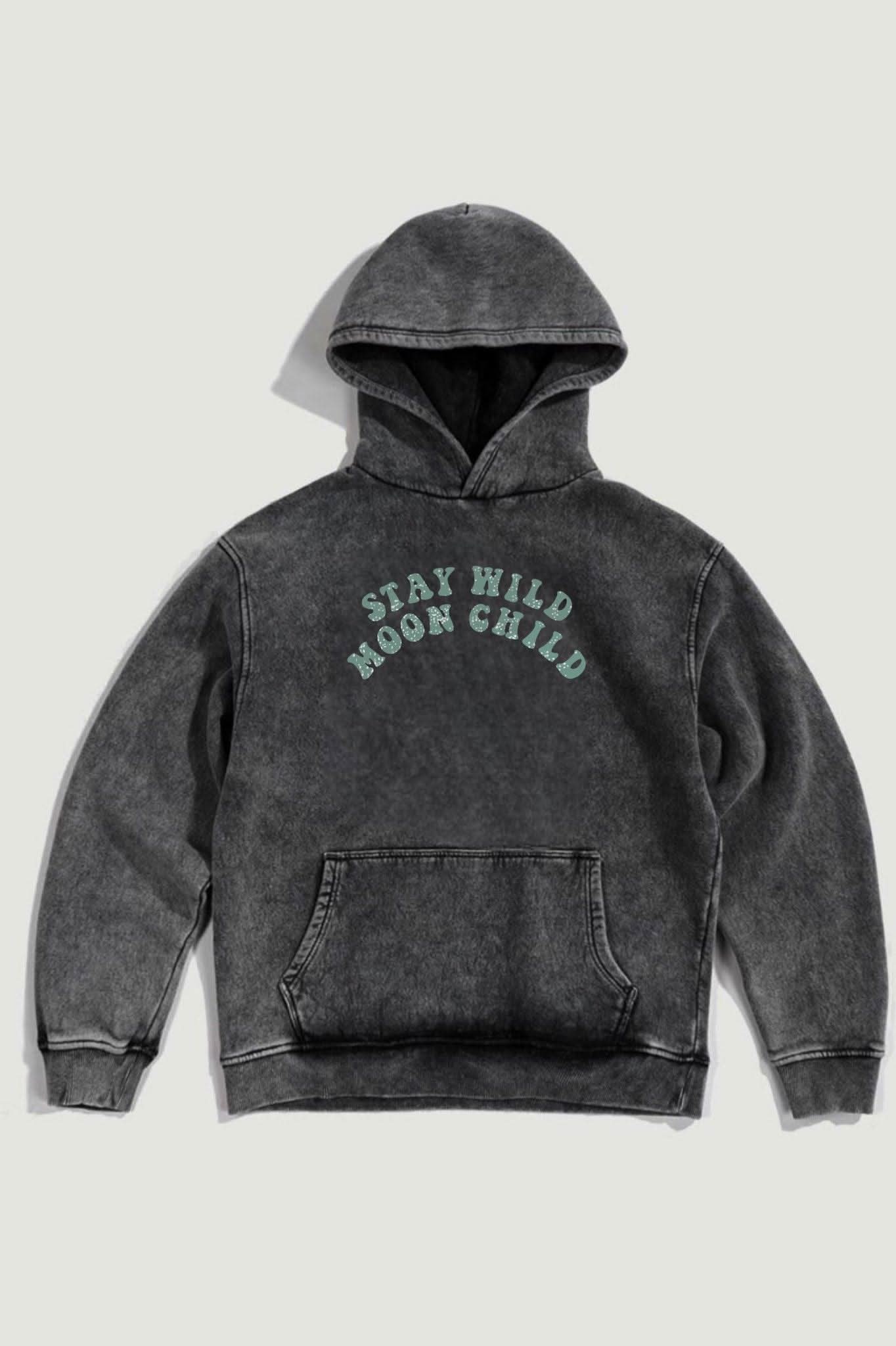 Moon Child Acid Washed - Hippies TownHoodieHippies Town