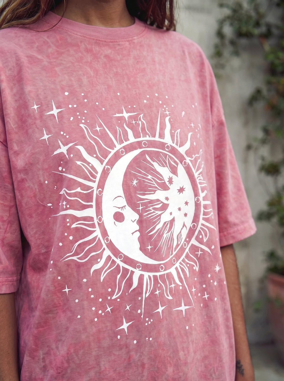 Moon Hallow Washed T-Shirt - Hippies TownHippies Town