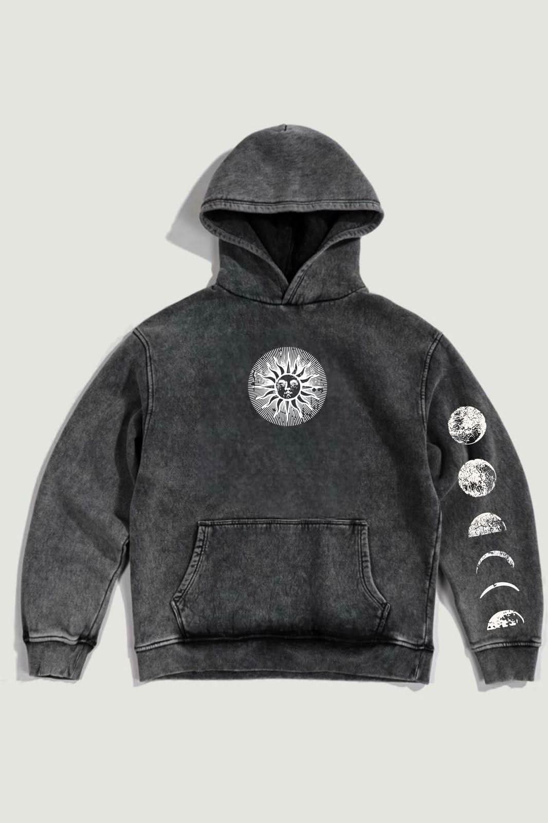 Moonlight Acid Washed - Hippies TownHoodieHippies Town