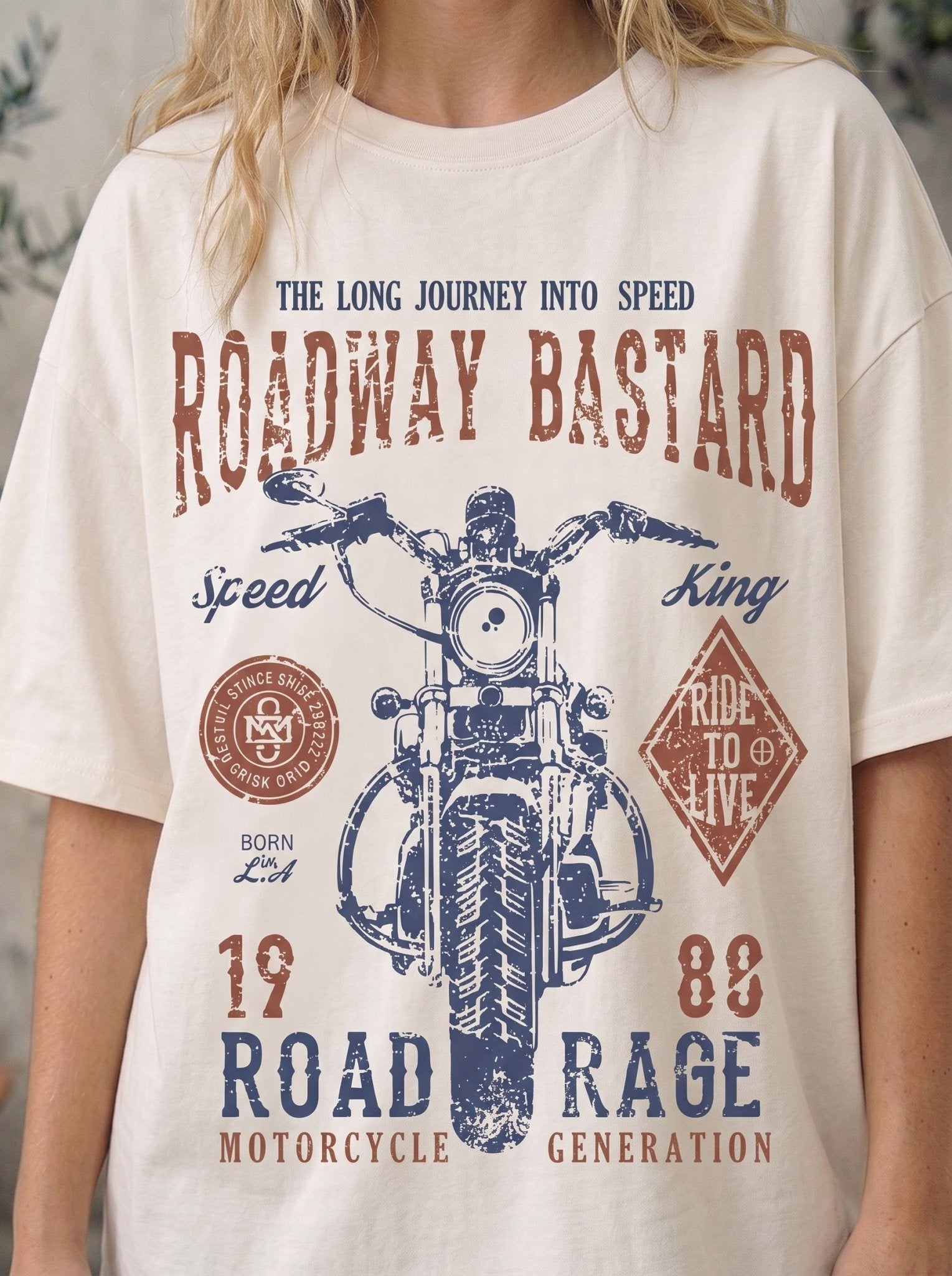 Motorcycle - Hippies TownT-shirtHippies Town