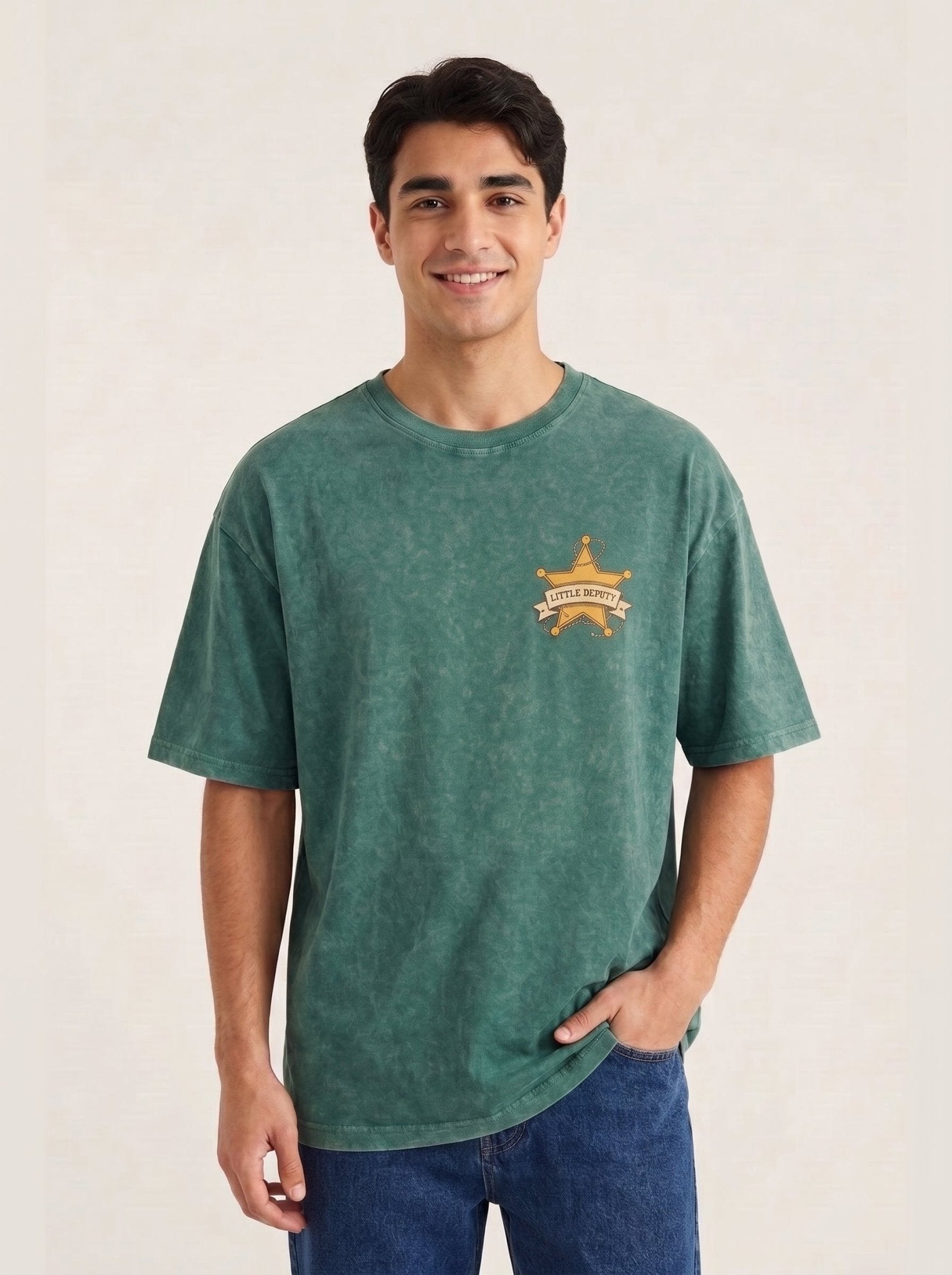 Mr Woody Washed T-Shirt - Hippies TownT-shirtHippies Town