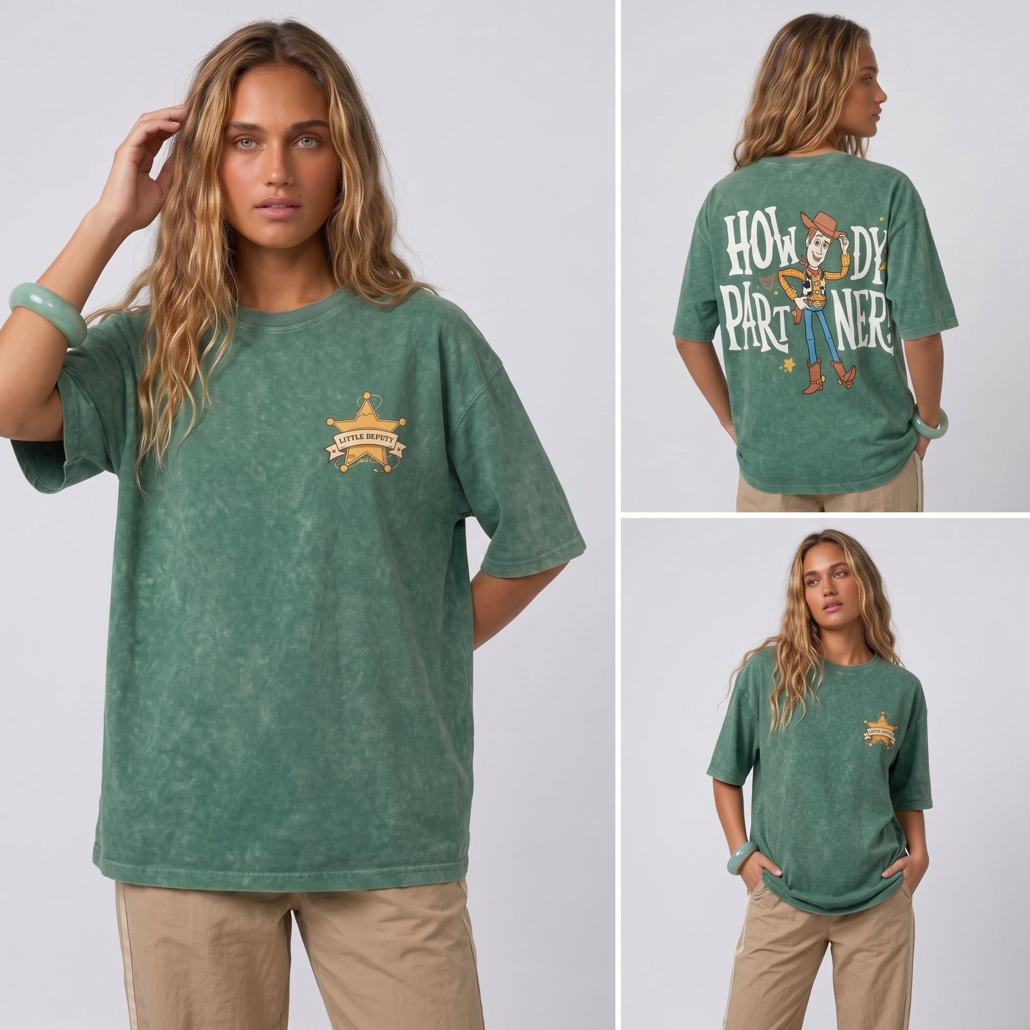 Mr Woody Washed T-Shirt - Hippies TownT-shirtHippies Town