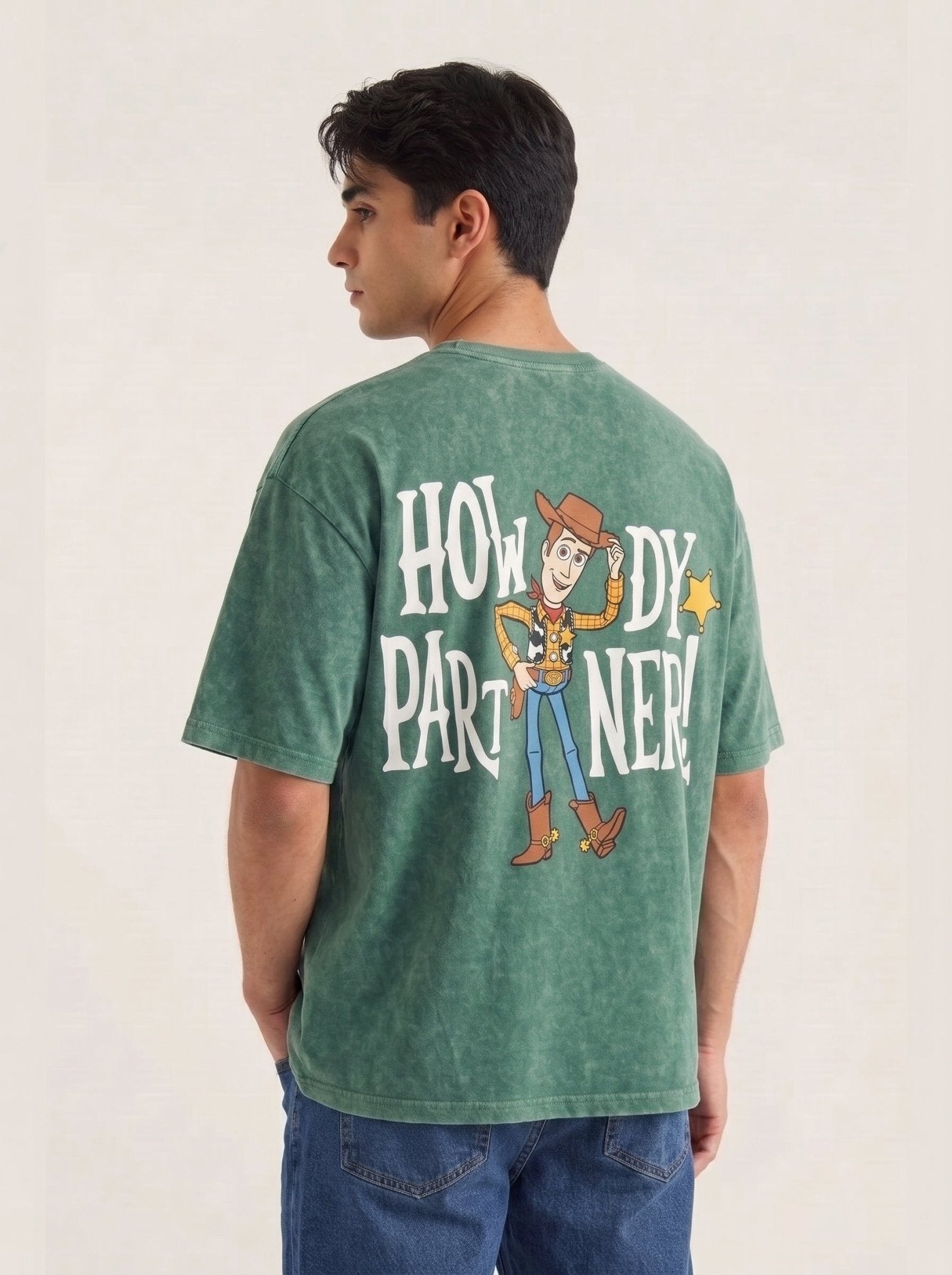 Mr Woody Washed T-Shirt - Hippies TownT-shirtHippies Town