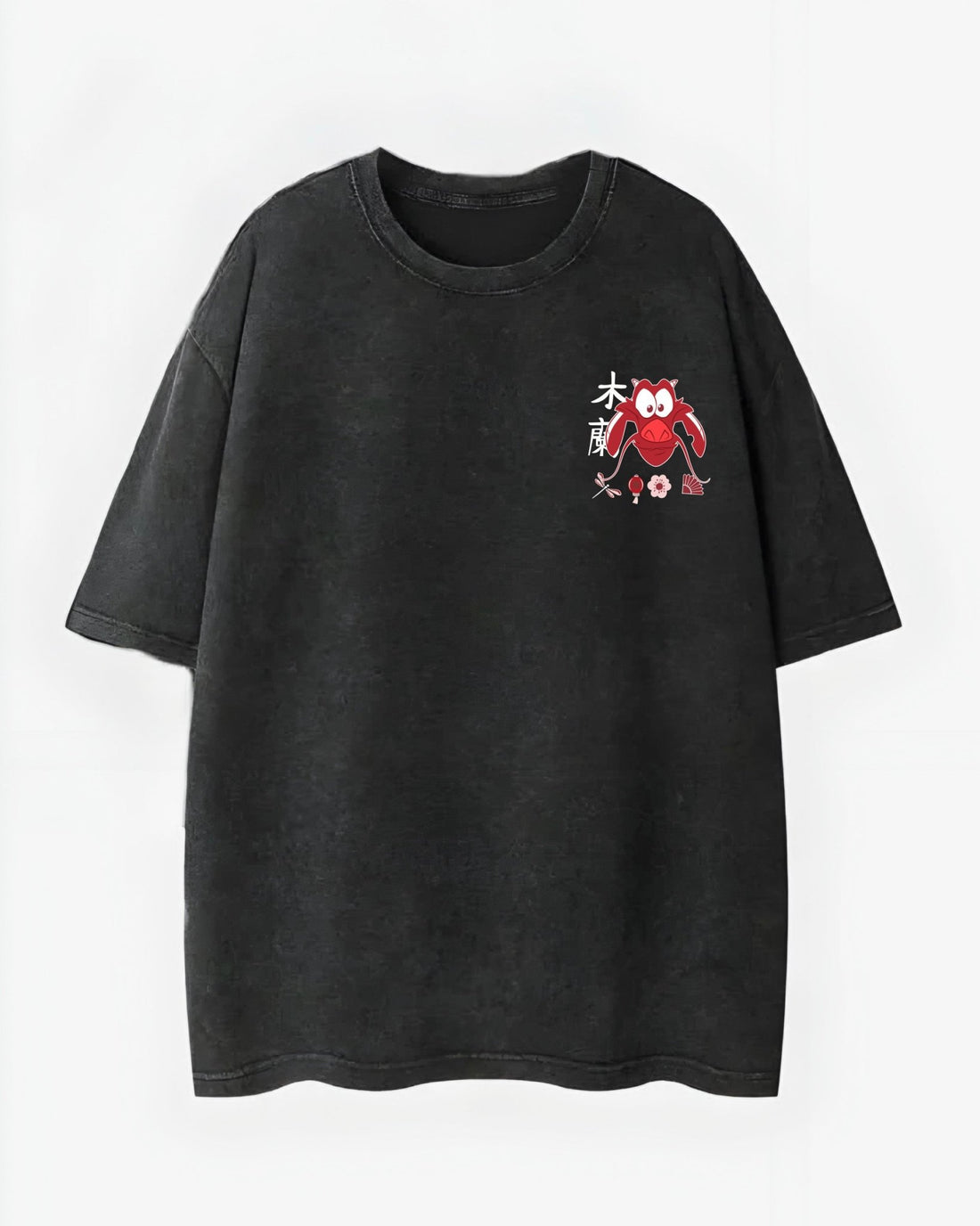 Mushu Washed T-Shirt - Hippies TownHippies Town