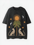 Oasis Washed T-Shirt - Hippies TownHippies Town