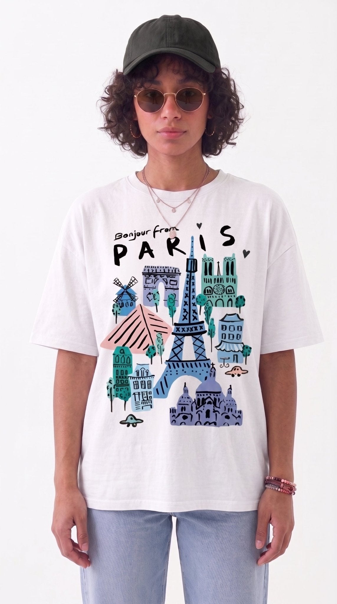 Paris T-Shirt - Hippies TownT-shirtHippies Town