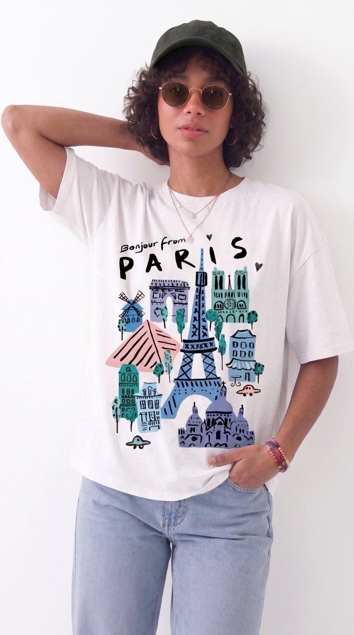 Paris T-Shirt - Hippies TownT-shirtHippies Town