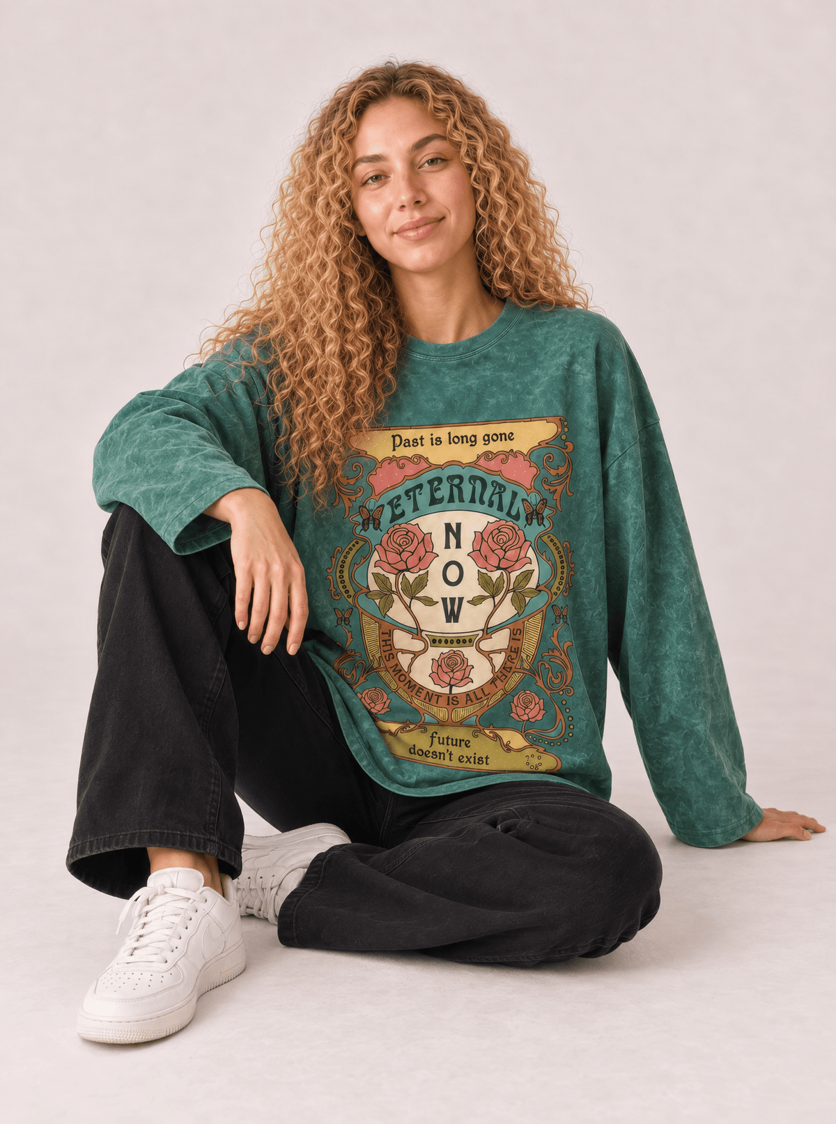 Past Is Gone Long Sleeves - Hippies TownT-shirtHippies Town