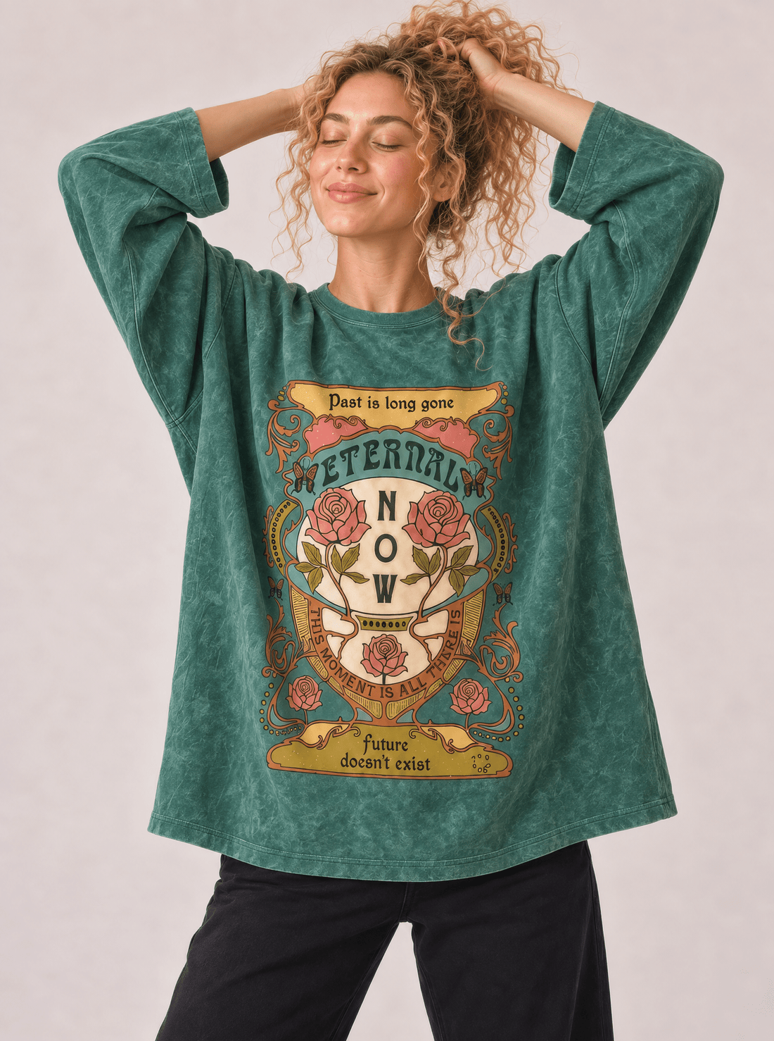 Past Is Gone Long Sleeves - Hippies TownT-shirtHippies Town
