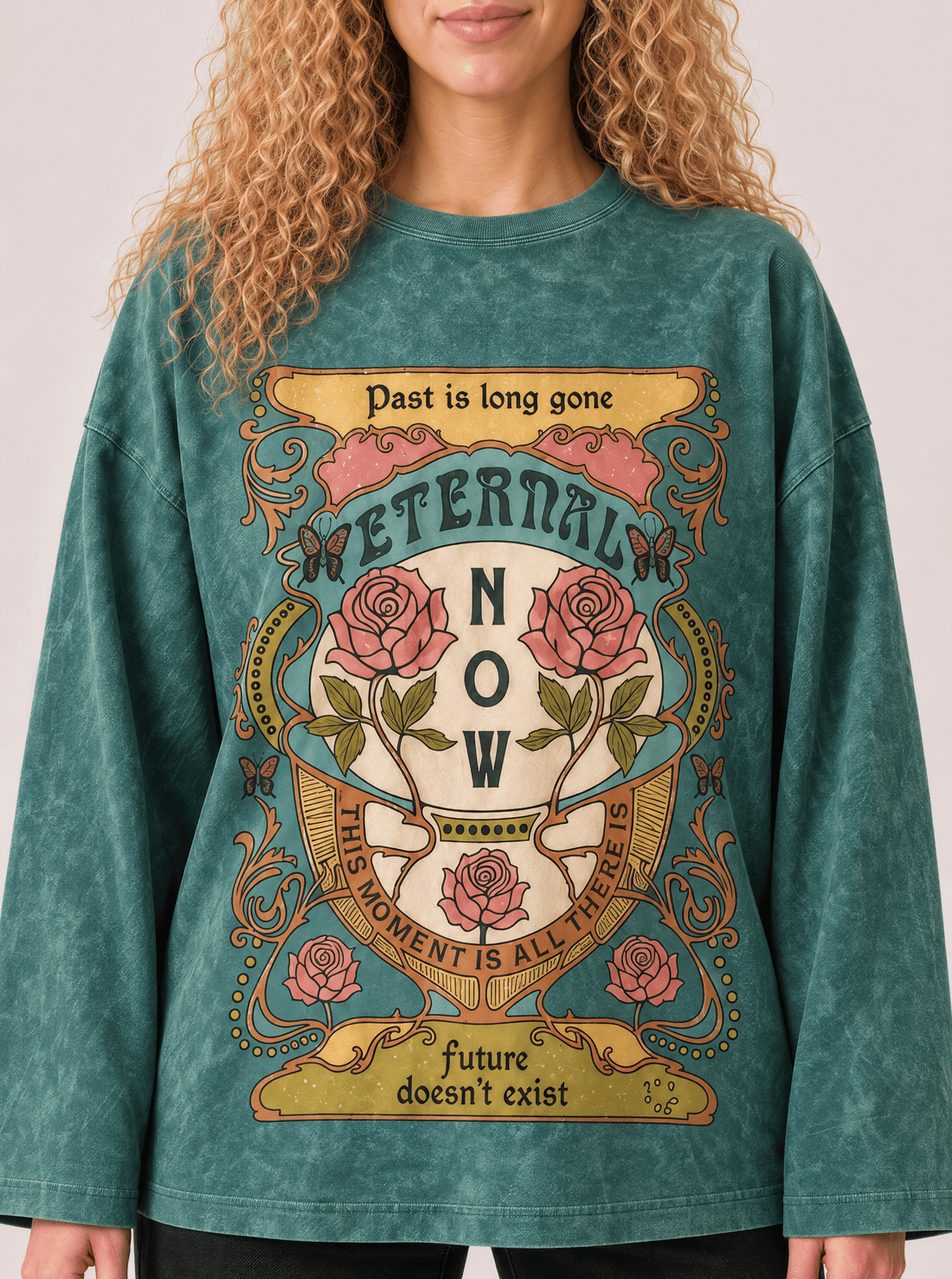 Past Is Gone Long Sleeves - Hippies TownT-shirtHippies Town