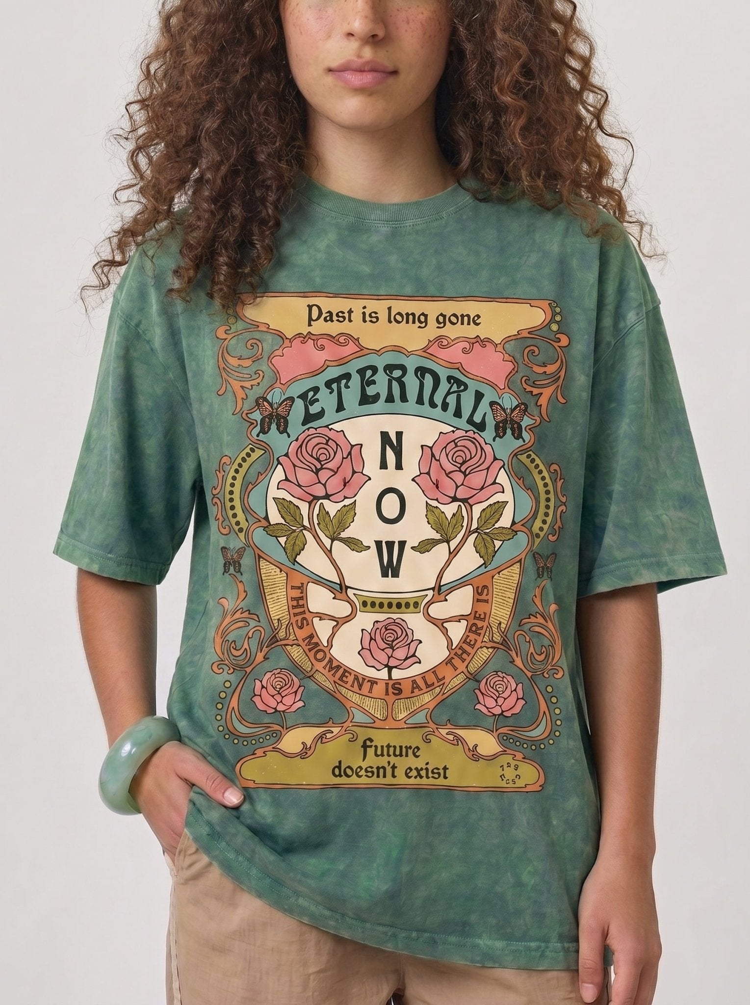 Past Is Gone Washed T-Shirt - Hippies TownT-shirtHippies Town