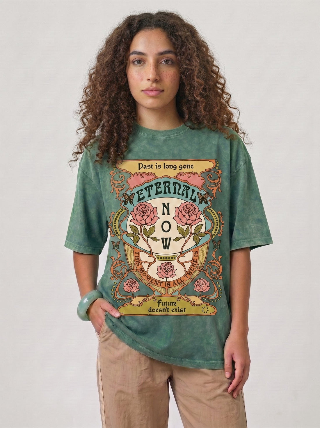 Past Is Gone Washed T-Shirt - Hippies TownT-shirtHippies Town