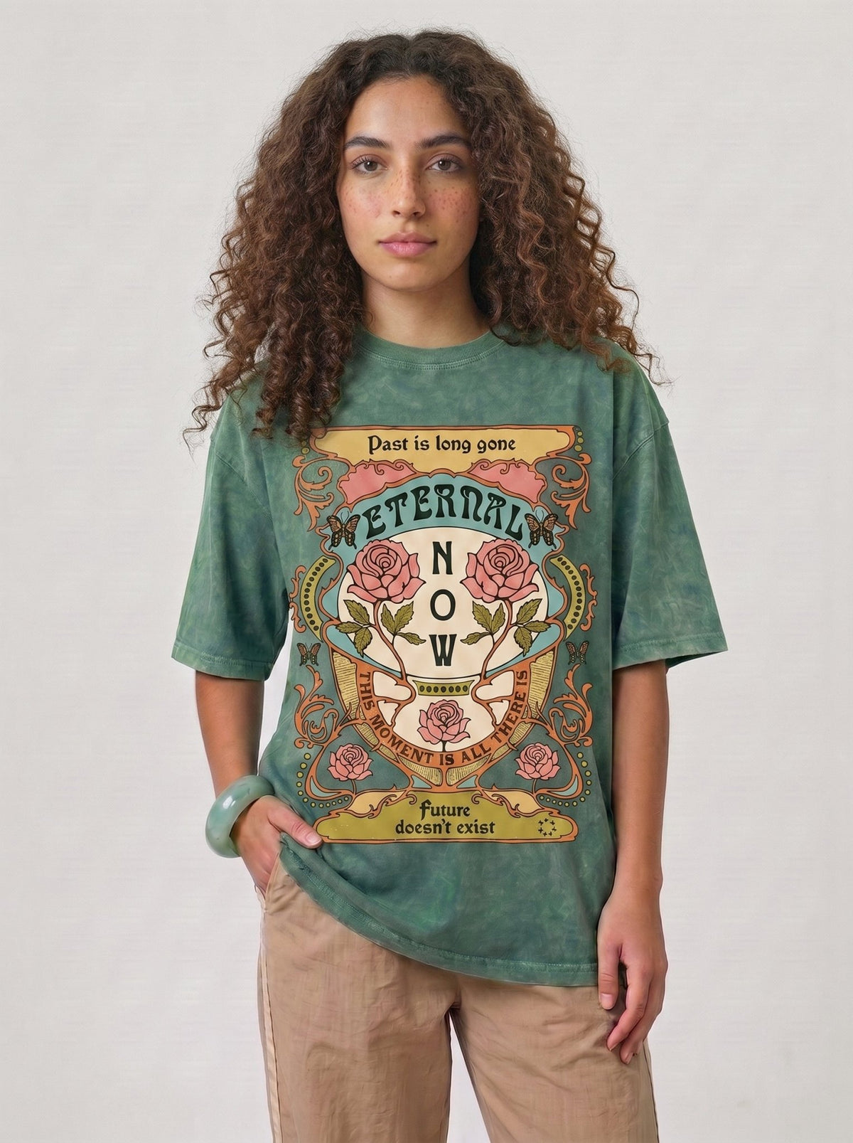Past Is Gone Washed T-Shirt - Hippies TownT-shirtHippies Town