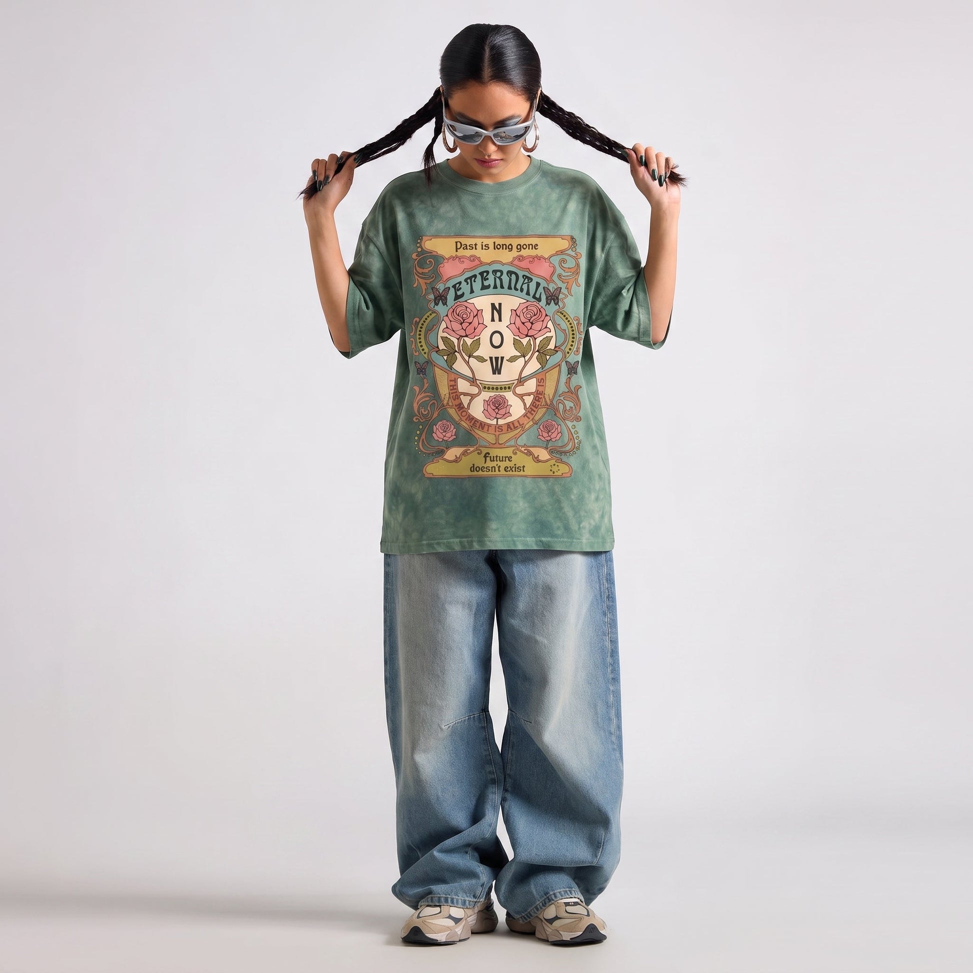 Past Is Gone Washed T-Shirt - Hippies TownT-shirtHippies Town