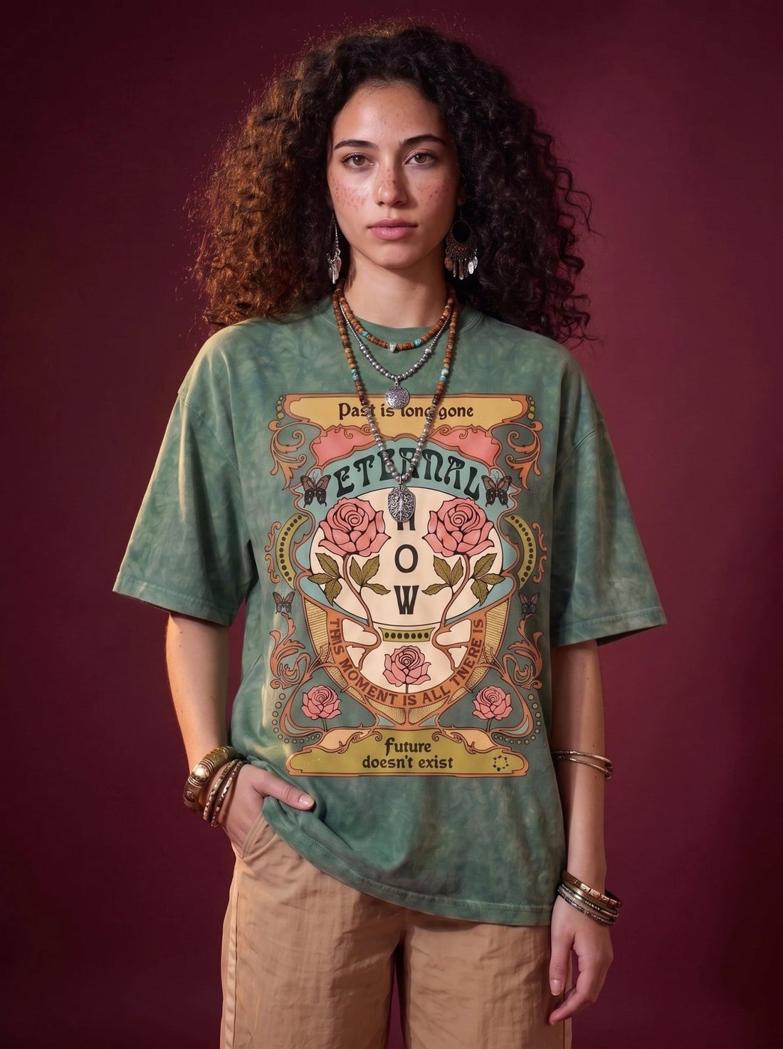 Past Is Gone Washed T-Shirt - Hippies TownT-shirtHippies Town