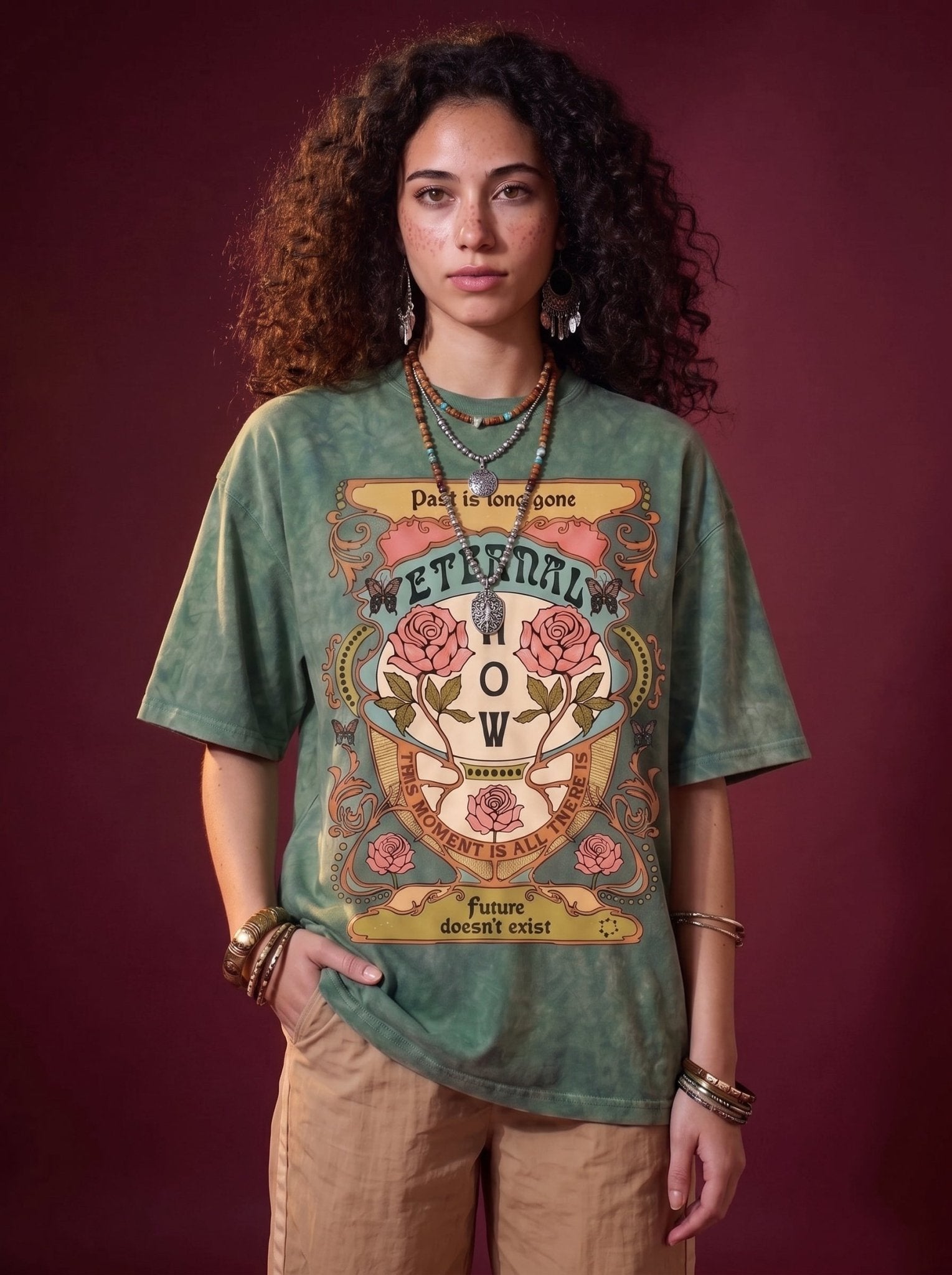 Past Is Gone Washed T-Shirt - Hippies TownT-shirtHippies Town
