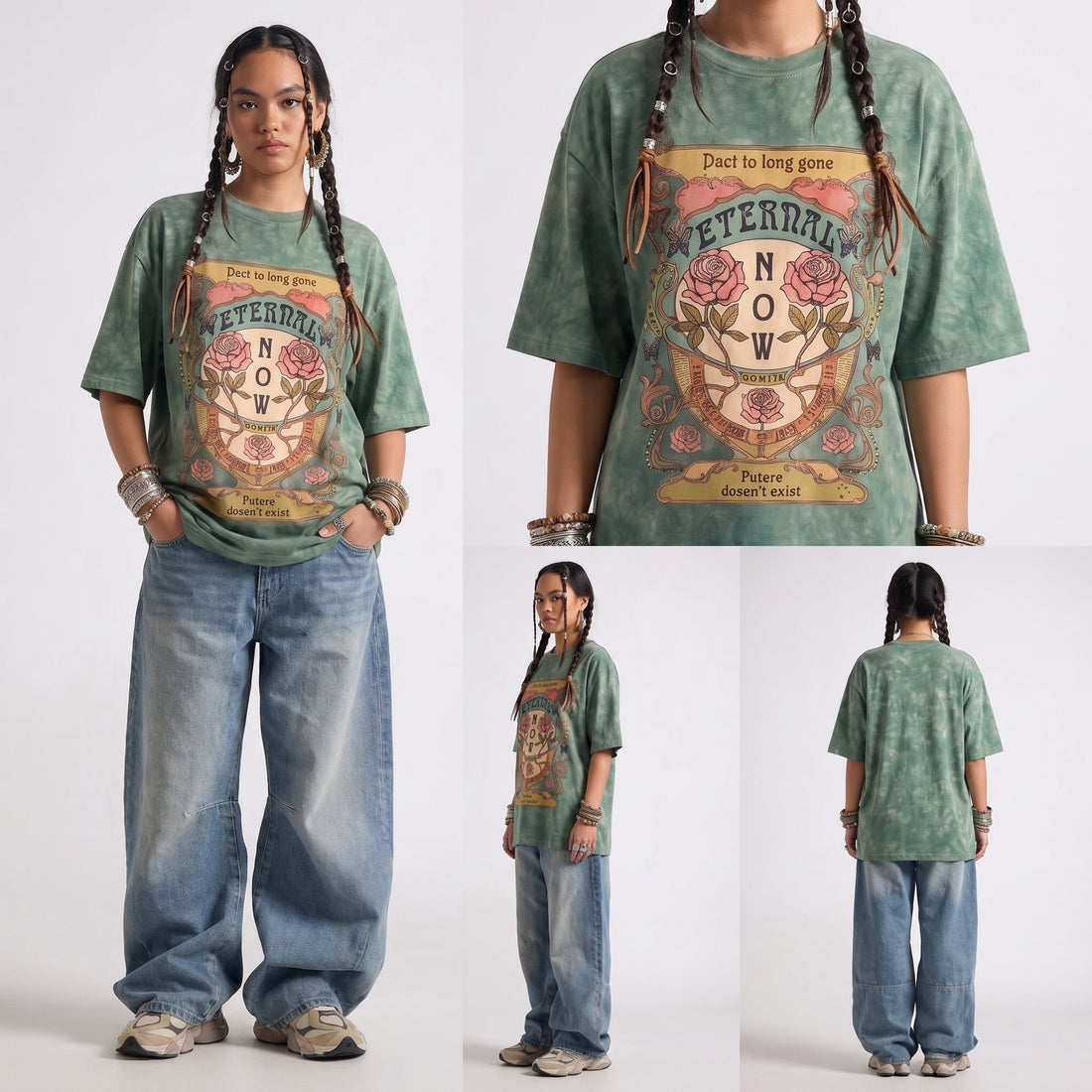 Past Is Gone Washed T-Shirt - Hippies TownT-shirtHippies Town