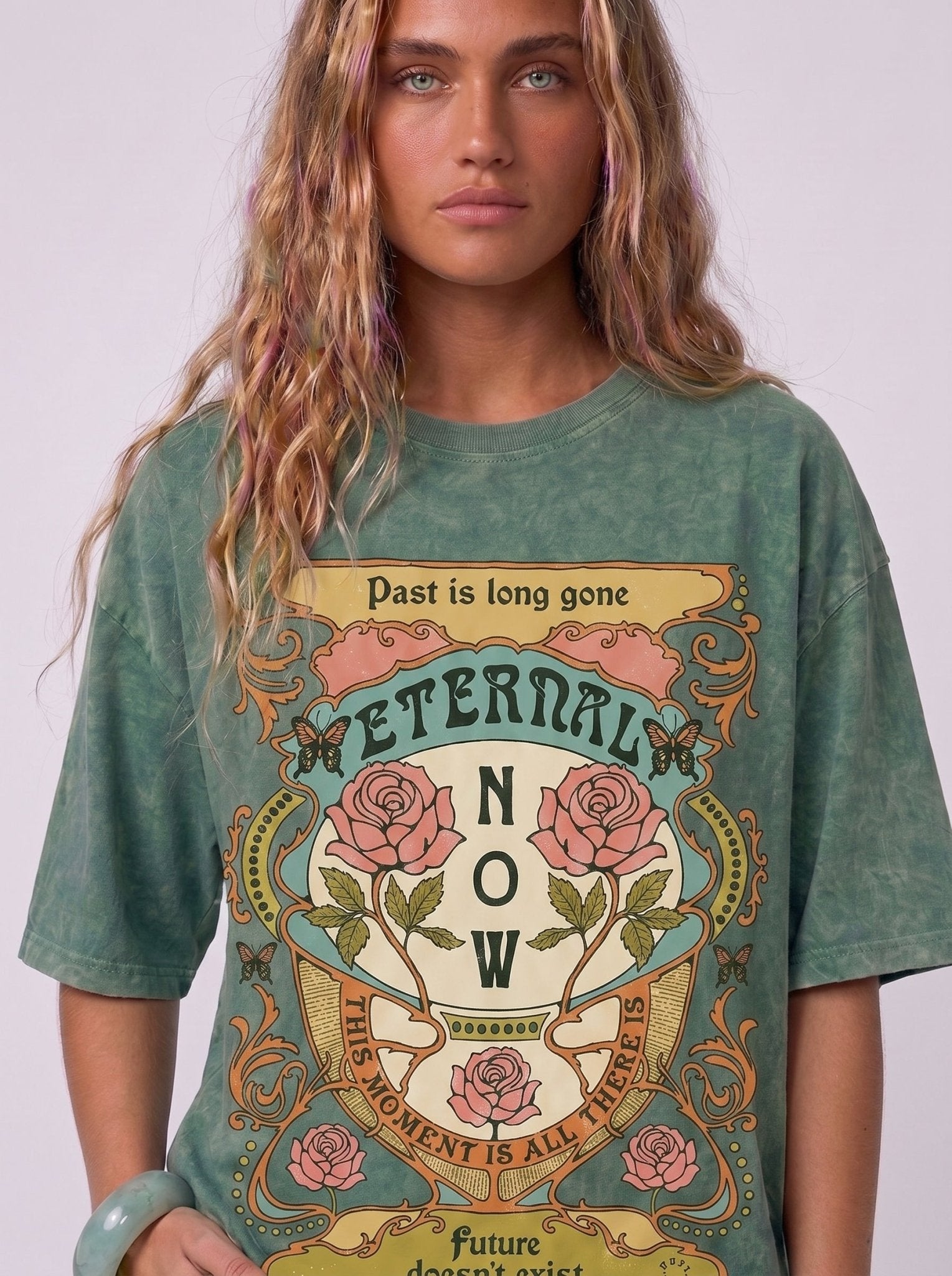 Past Is Gone Washed T-Shirt - Hippies TownT-shirtHippies Town