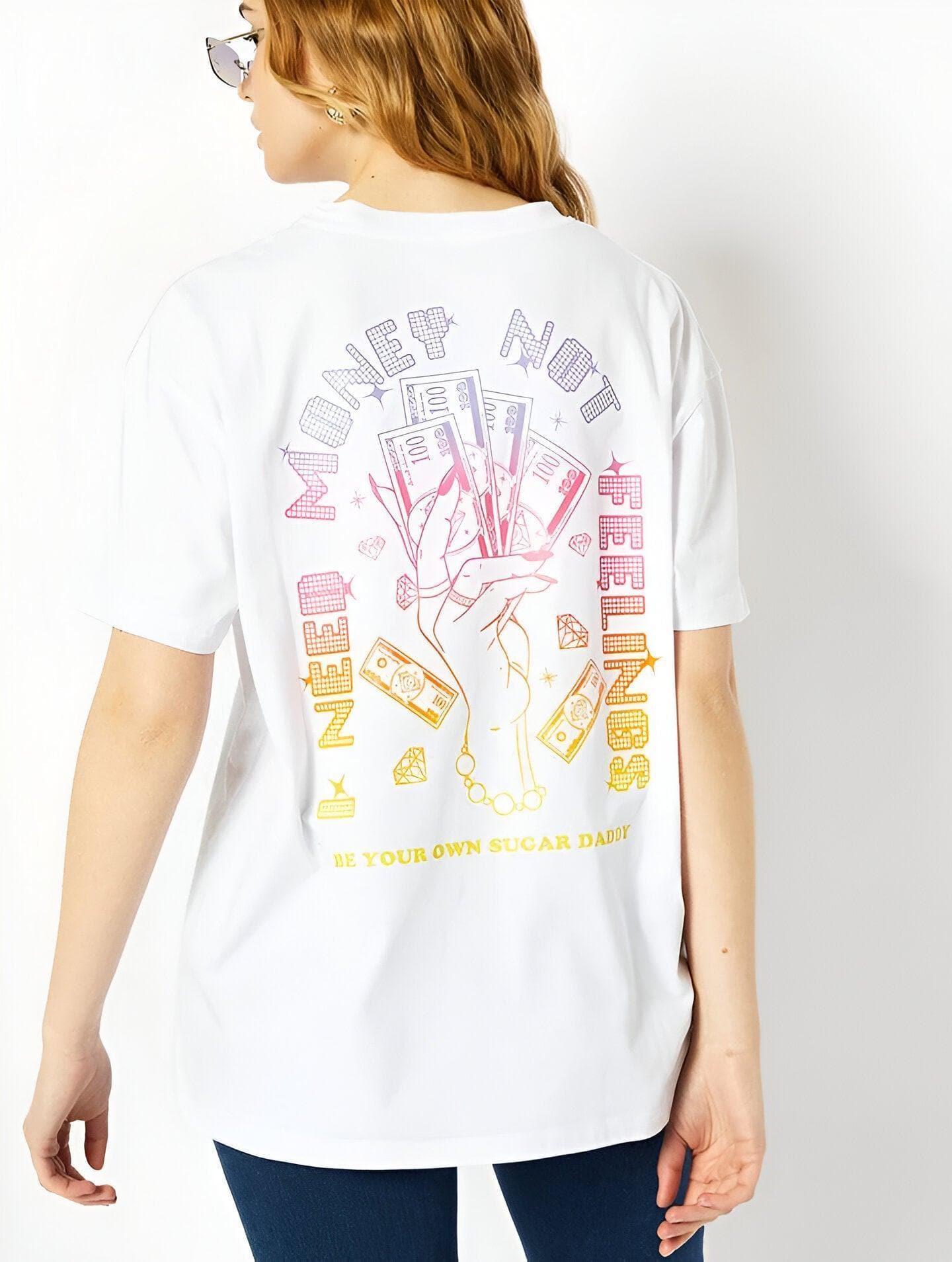 Need Money Not Feelings T.Shirt - Hippies Town