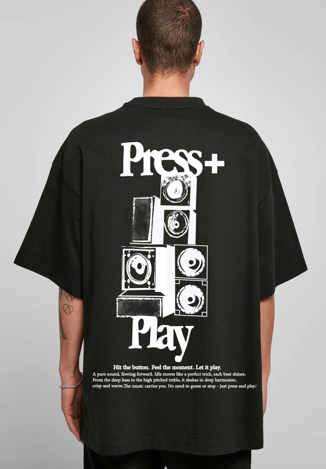 Press+Play (XL) - Hippies TownT-shirtHippies Town